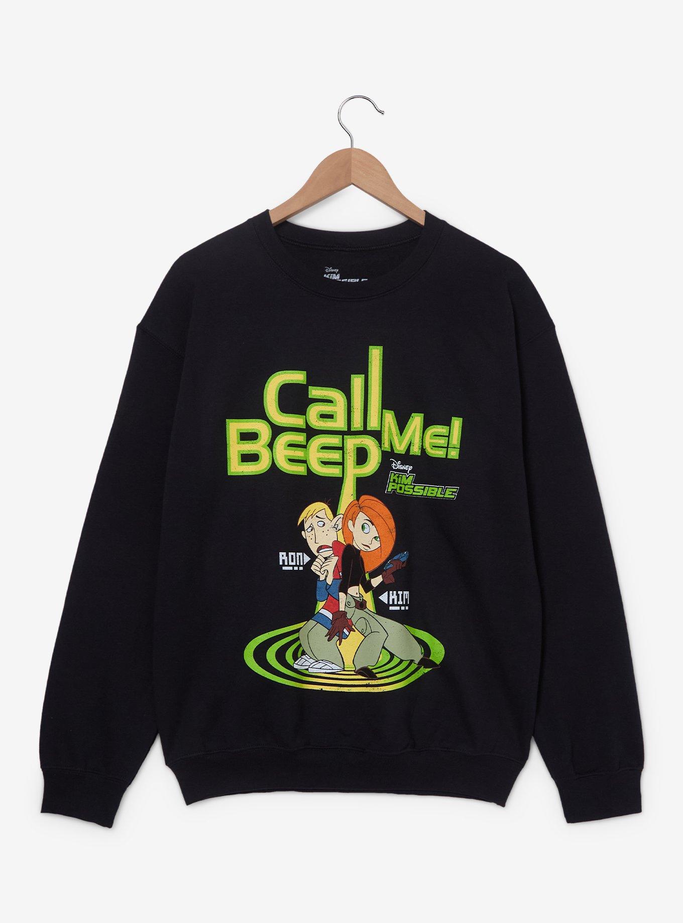 Disney Kim Possible Call Me Beep Me Crewneck &mdash; BoxLunch Exclusive, , hi-res