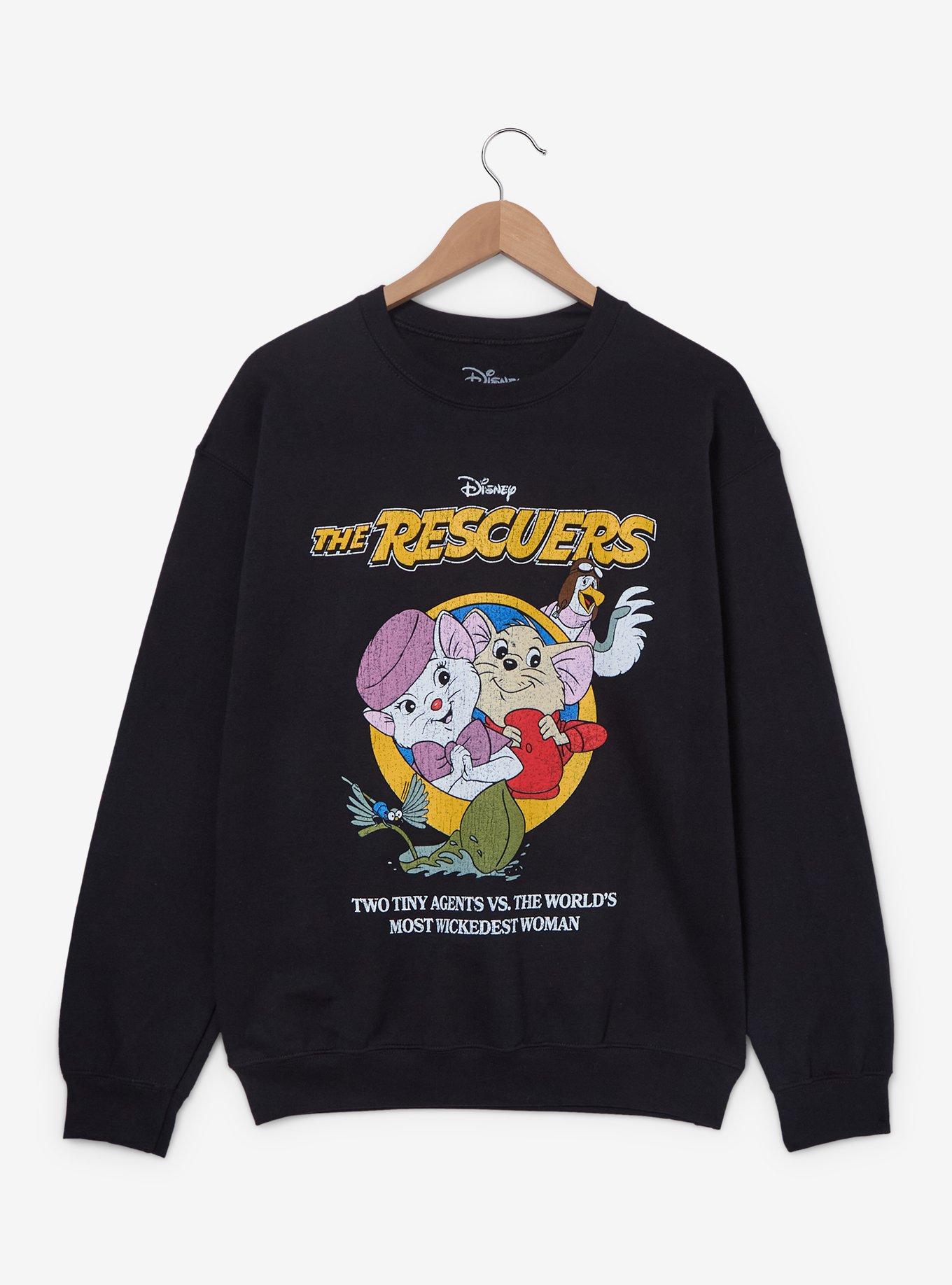Disney The Rescuers Retro Crewneck &mdash; BoxLunch Exclusive, , hi-res