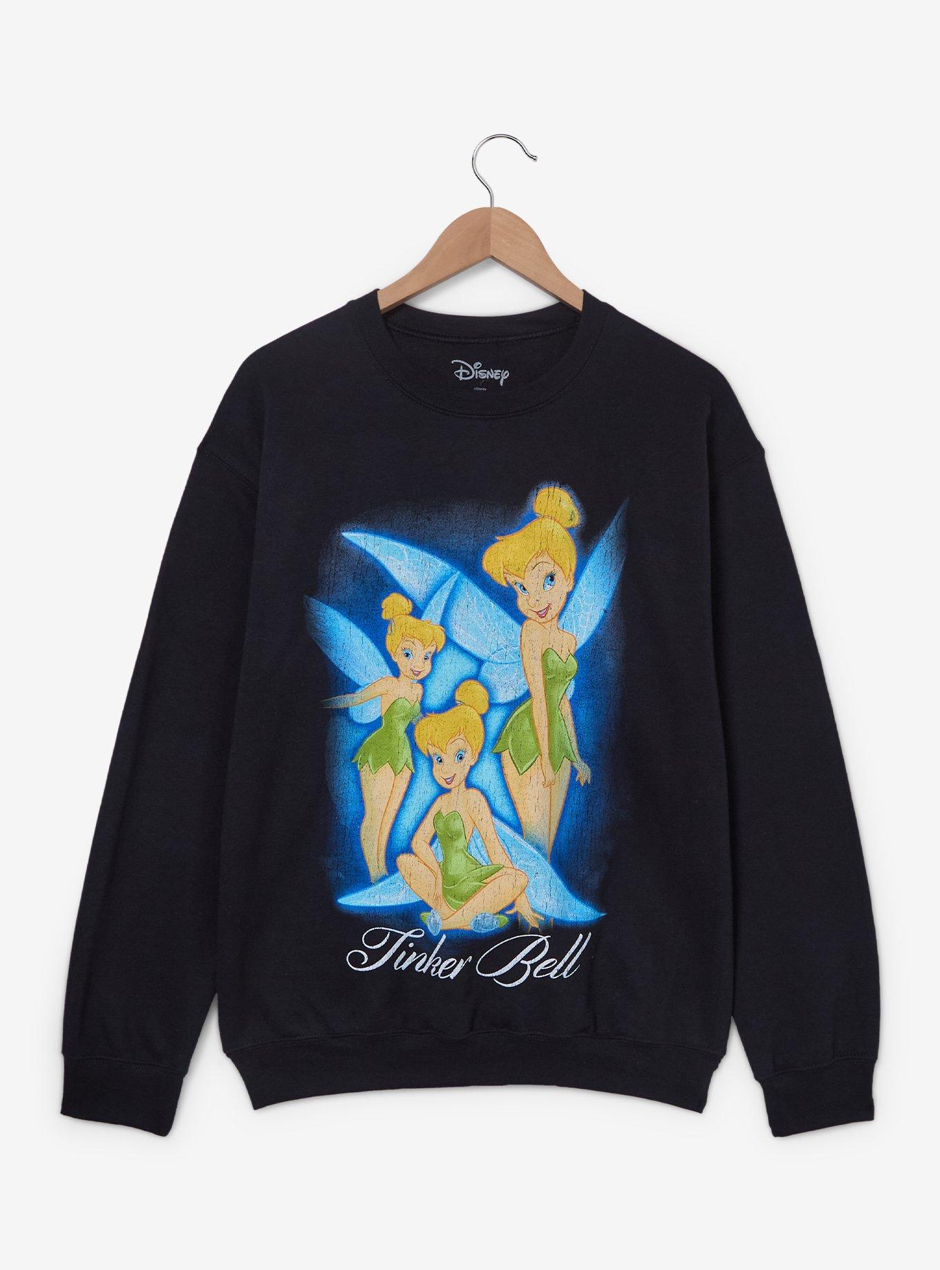 Disney Tinker Bell Multi-Portrait Crewneck &mdash; BoxLunch Exclusive, , hi-res