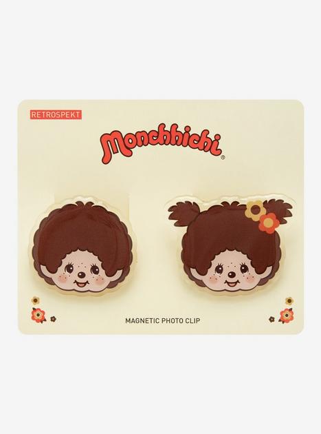 Monchhichi Magnetic Clip Set | Hot Topic