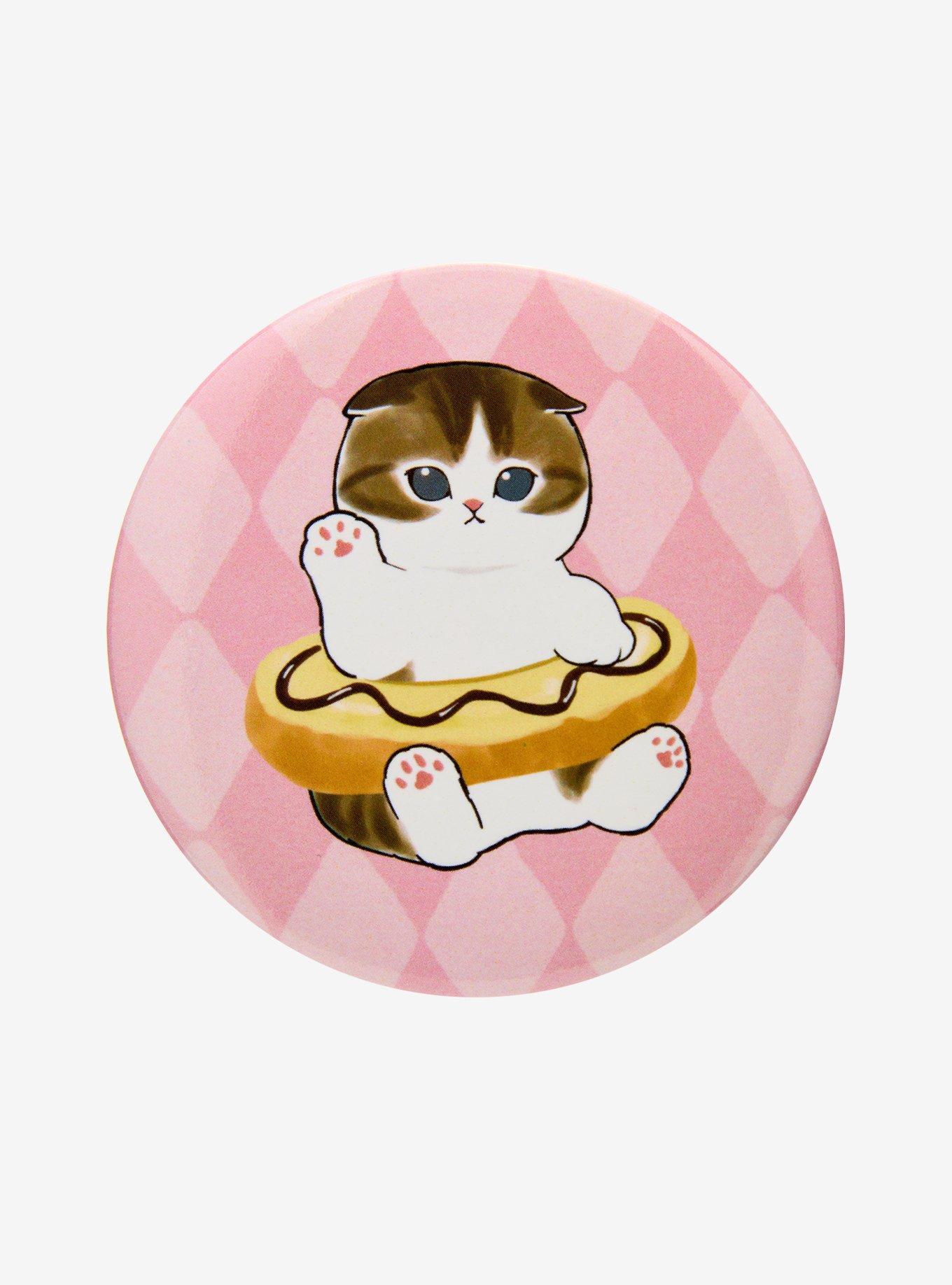 Mofusand Donut Diamonds 3 Inch Button, , hi-res