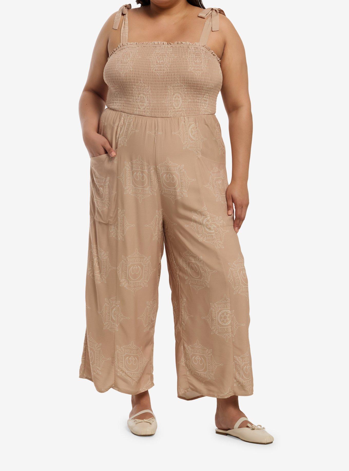 Star Wars Empire & Rebel Symbols Plus Size Jumpsuit Her Universe Exclusive, , hi-res