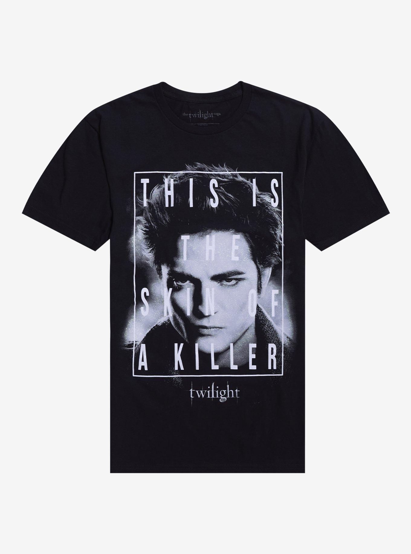 The Twilight Saga Edward Skin Of A Killer Glitter T-Shirt, , hi-res
