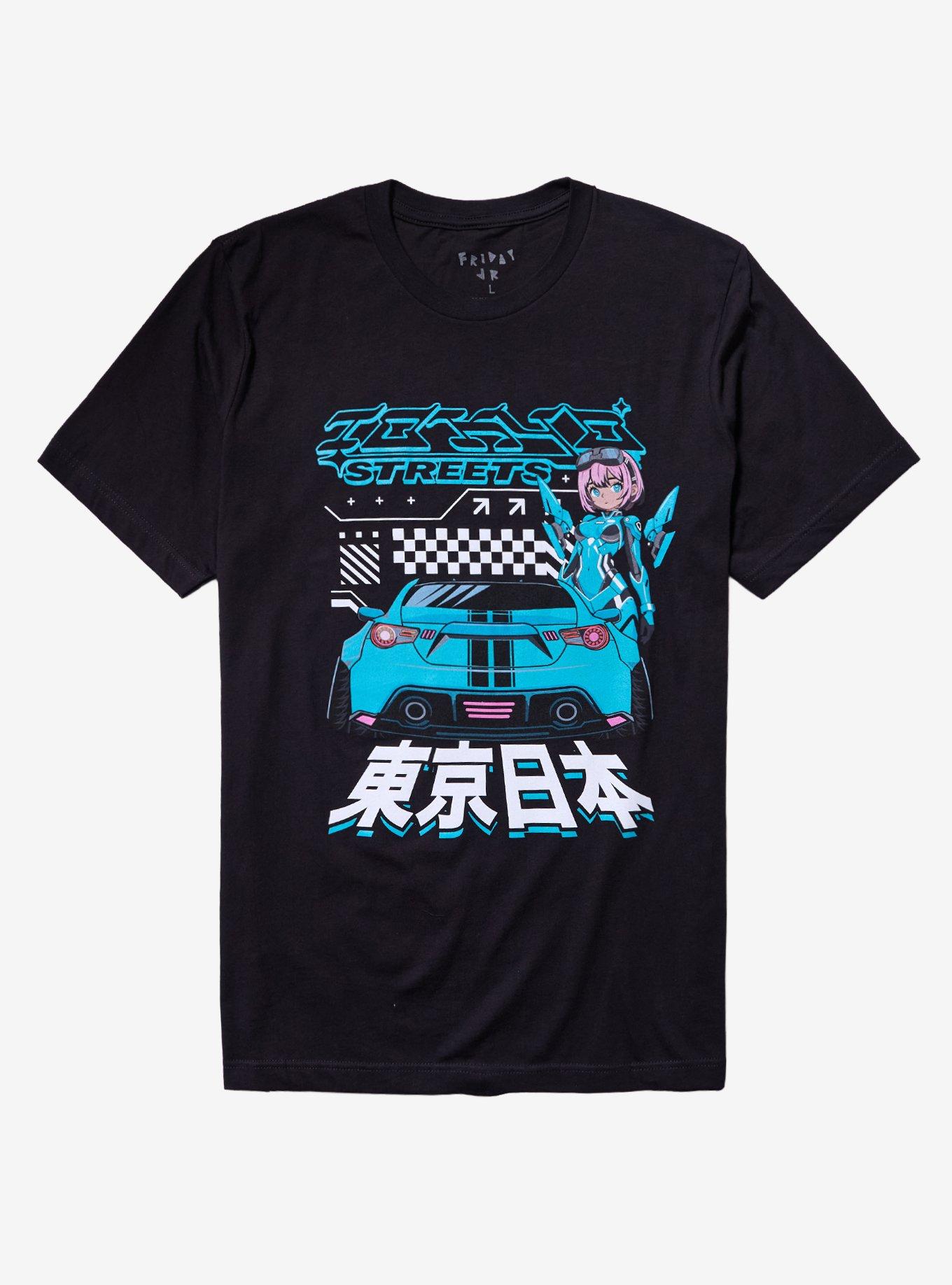 Tokyo Streets Racing T-Shirt By Friday Jr., , hi-res