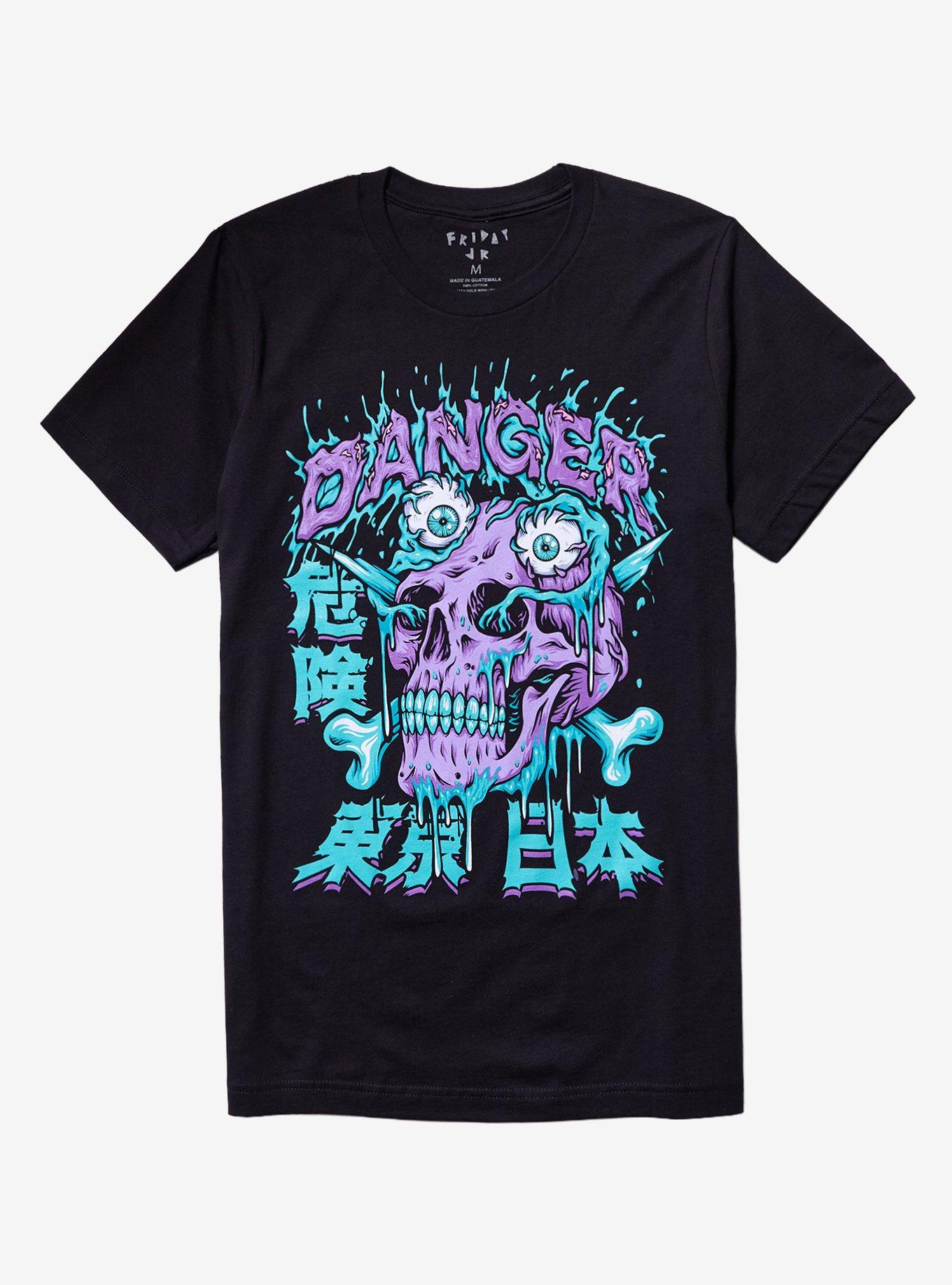 Dripping Danger Skull T-Shirt By Friday Jr., , hi-res