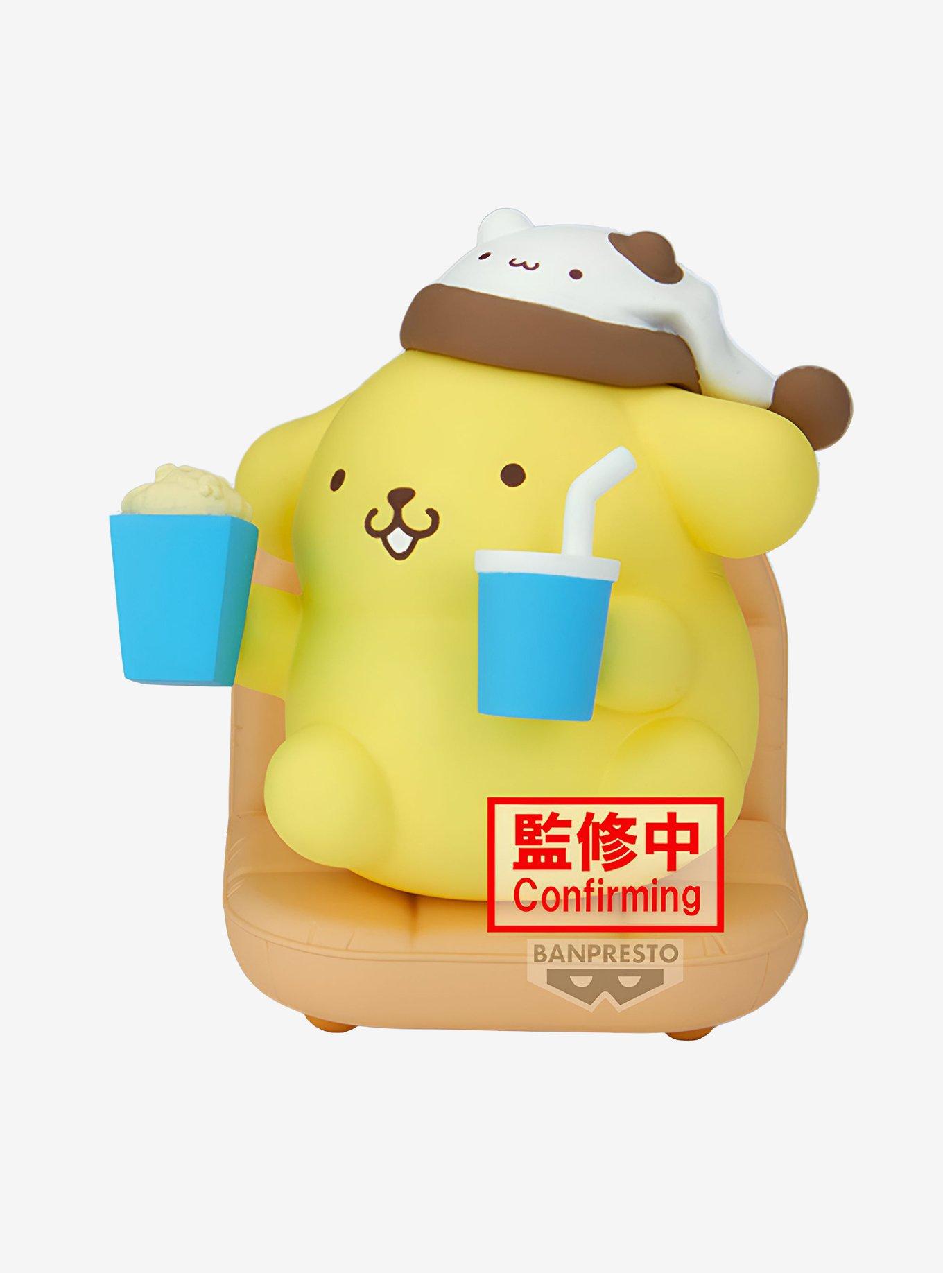 Banpresto Sanrio Nakayoshi Memories Relaxing Time At Home Pompompurin (Ver. B) Figure, , hi-res