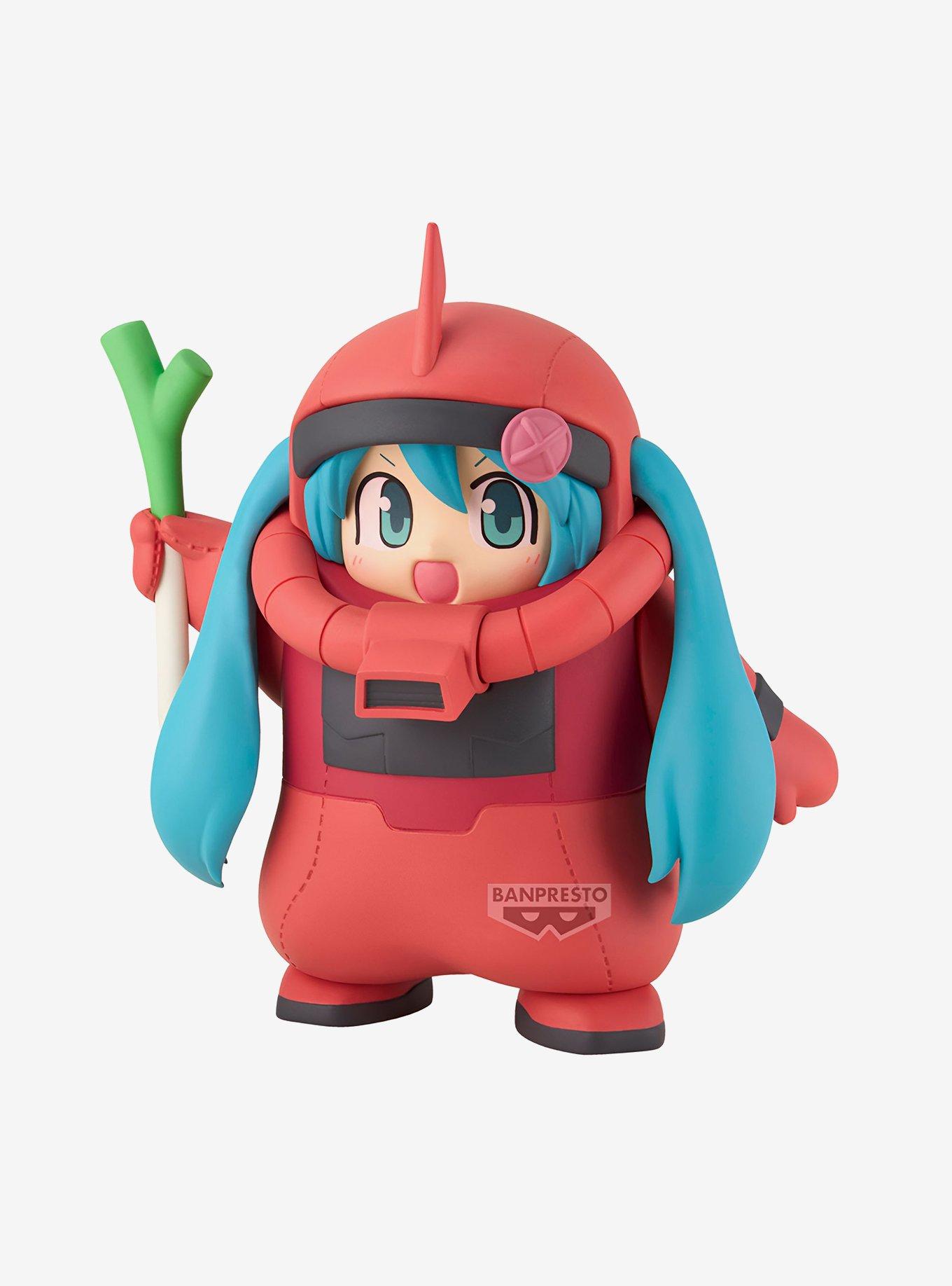 Bandai Spirits Banpresto Gundam 45th X Hatsune Miku Char's Zaku Costume (Hatsune Miku ver.) Figure, , hi-res