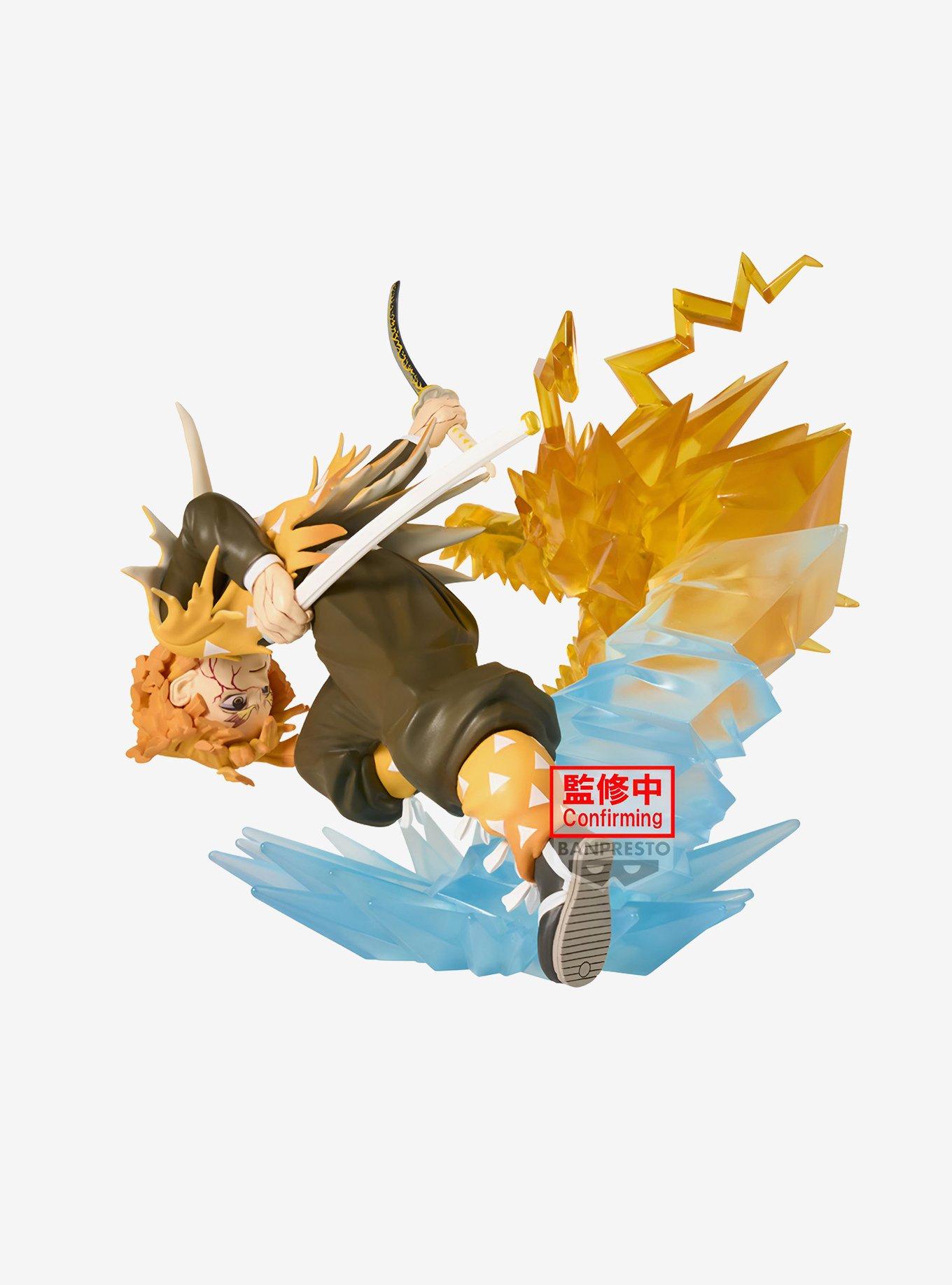 Bandai Demon Slayer: Kimetsu No Yaiba Zenitsu Agatsuma Vibration Stars Plus Figure, , hi-res