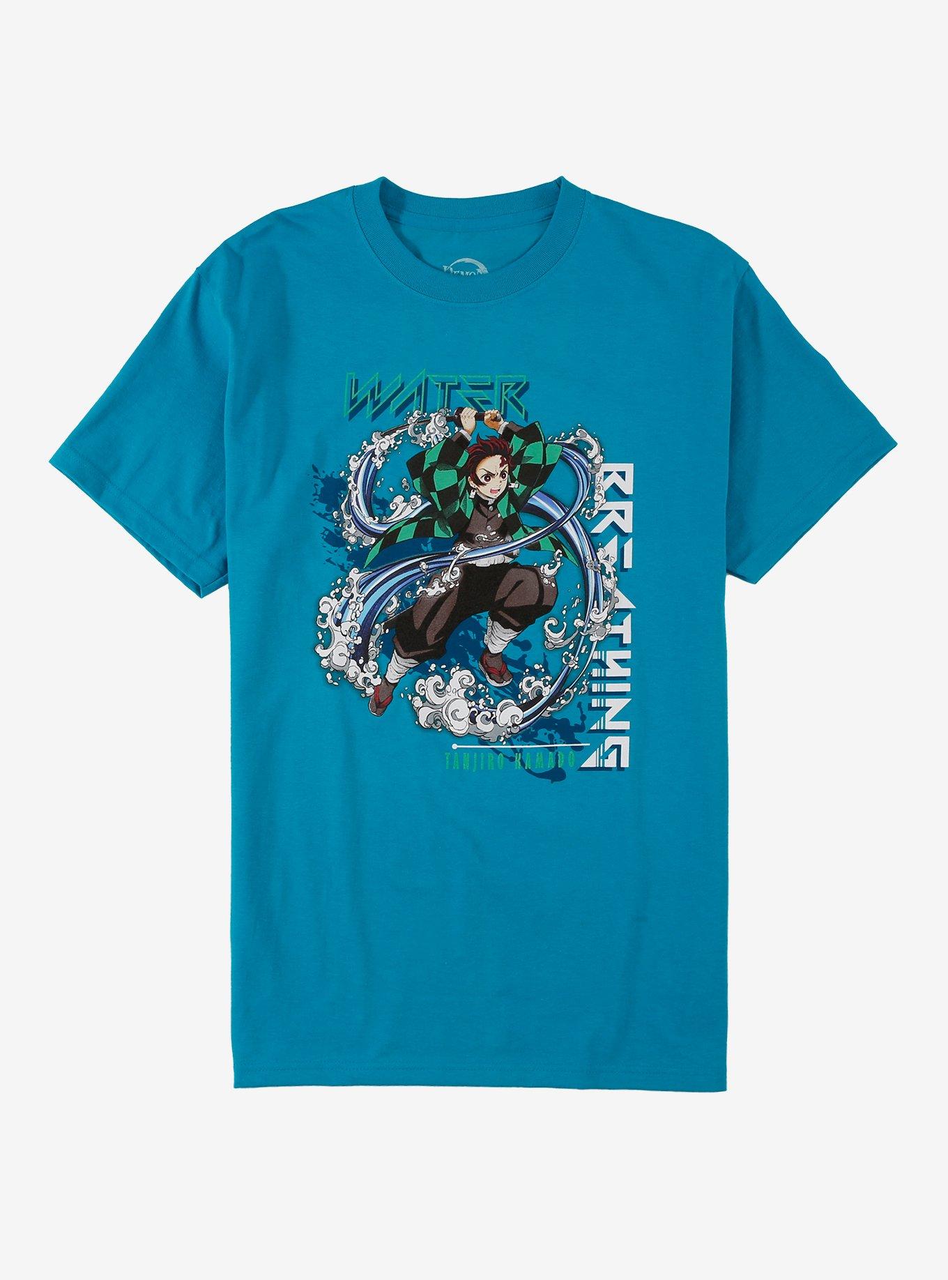 Demon Slayer: Kimetsu No Yaiba Water Breathing T-Shirt, , hi-res