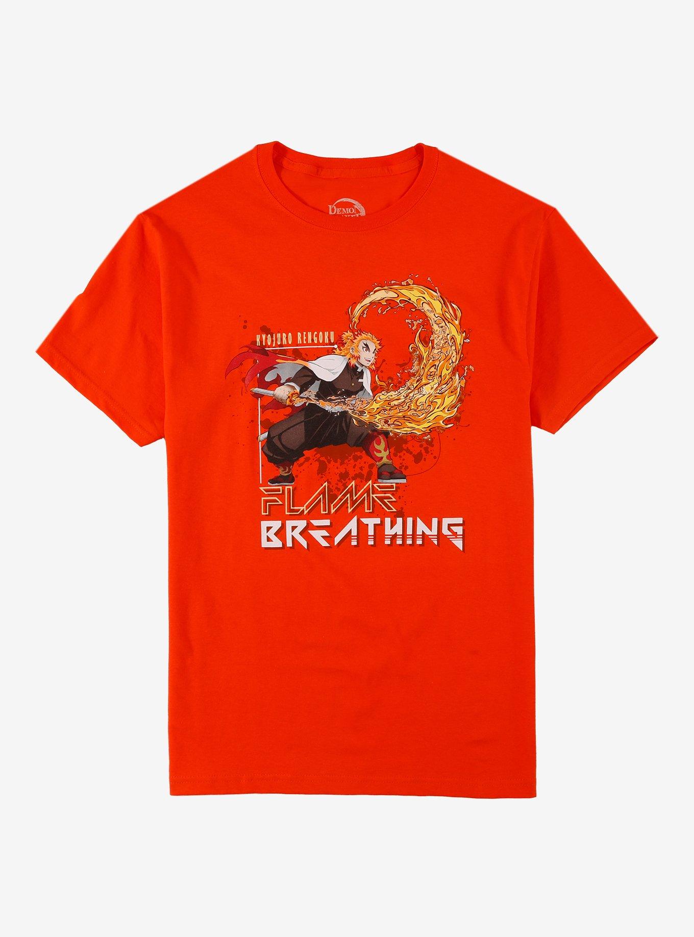 Demon Slayer: Kimetsu No Yaiba Flame Breathing T-Shirt, , hi-res