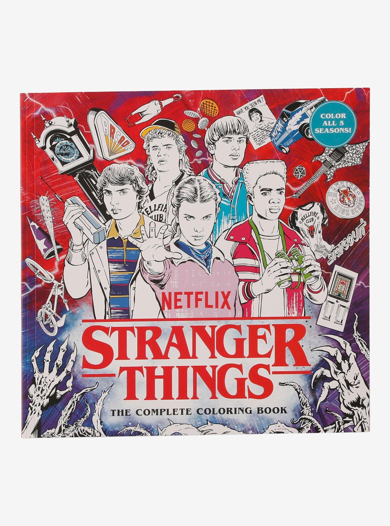 Stranger Things The Complete Coloring Book, , hi-res