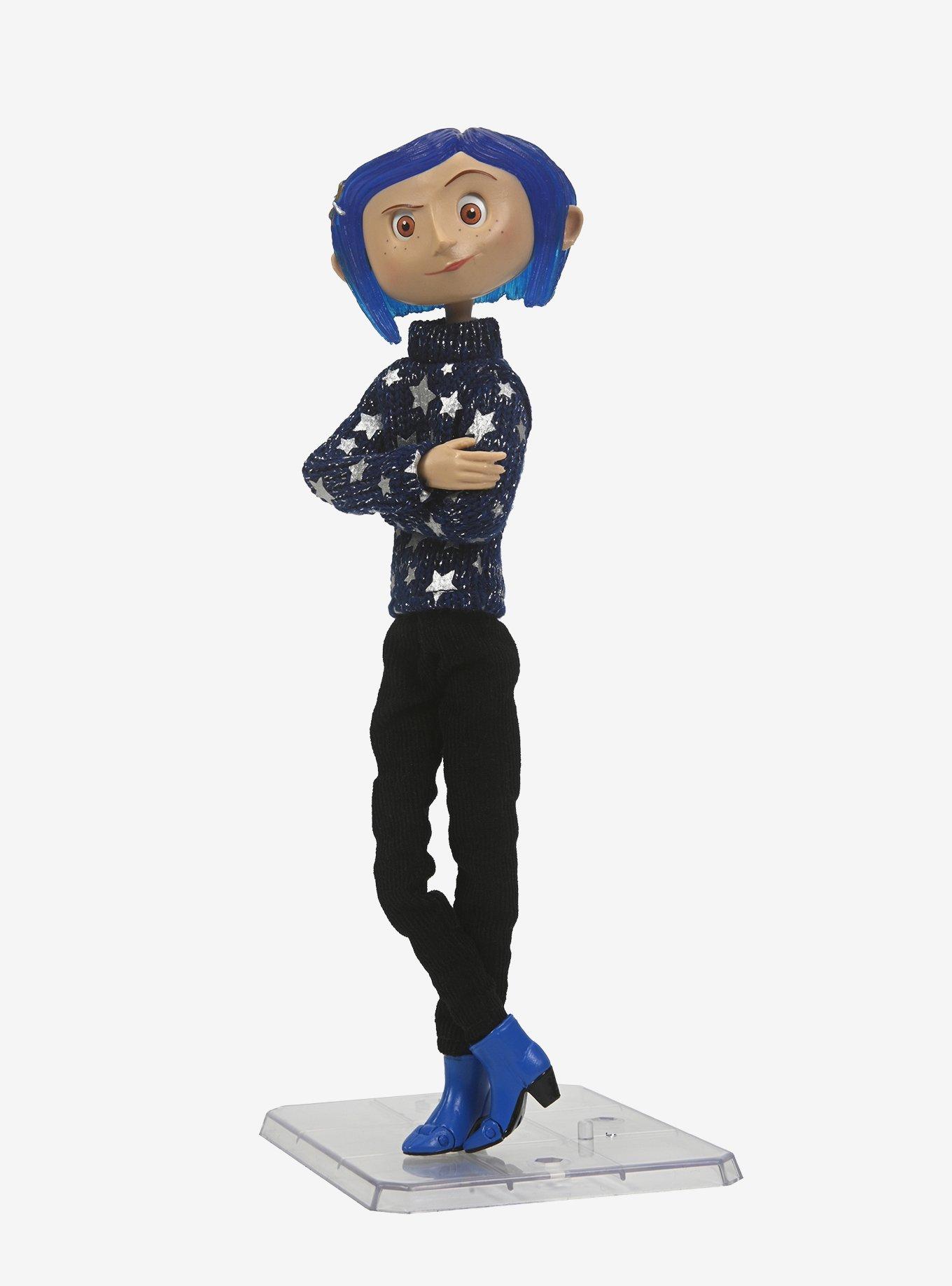 NECA Coraline In Star Sweater Articulated Figure, , hi-res