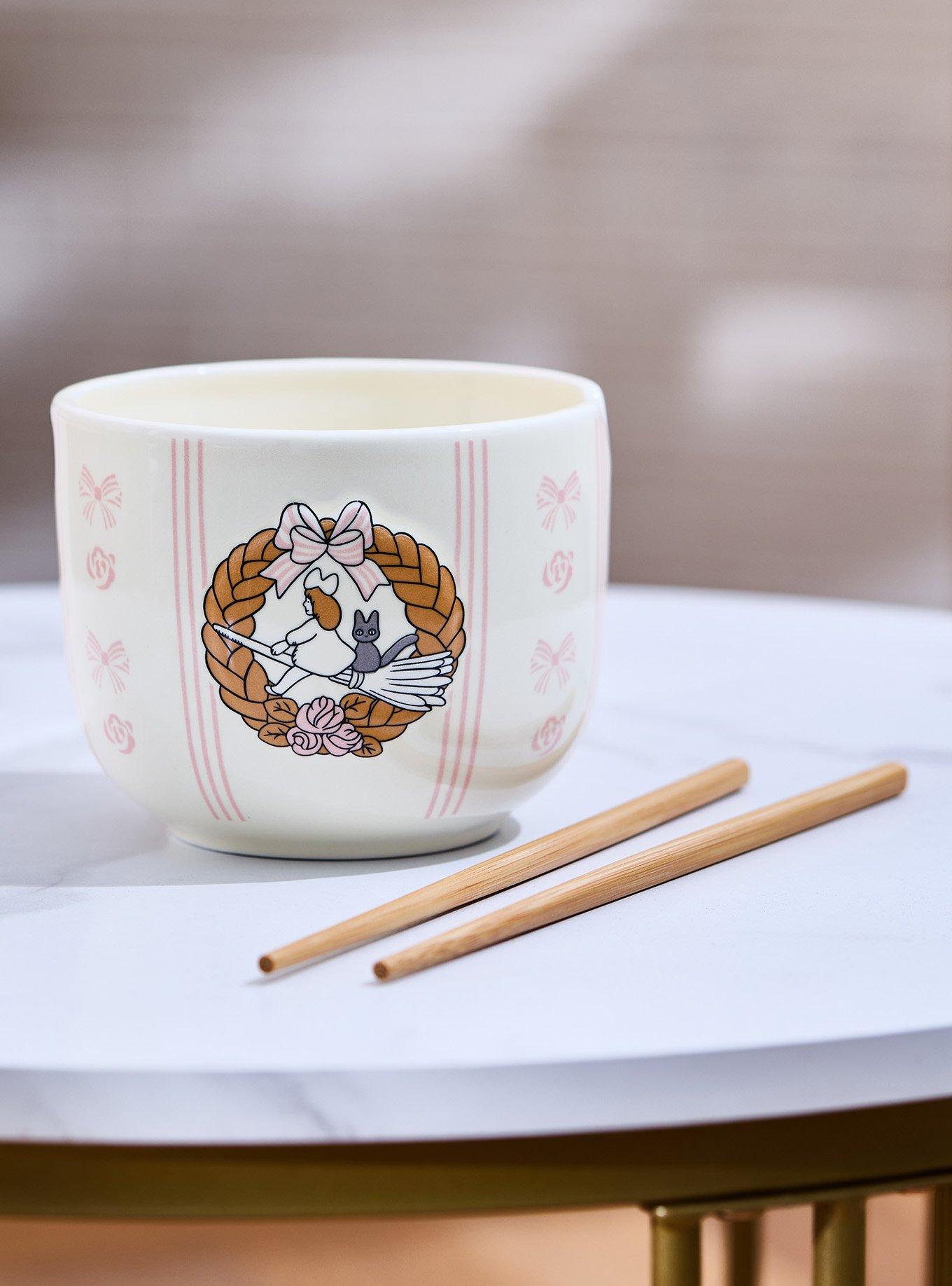 Studio Ghibli® Kiki's Delivery Service Bread & Bows Ramen Set — BoxLunch Exclusive