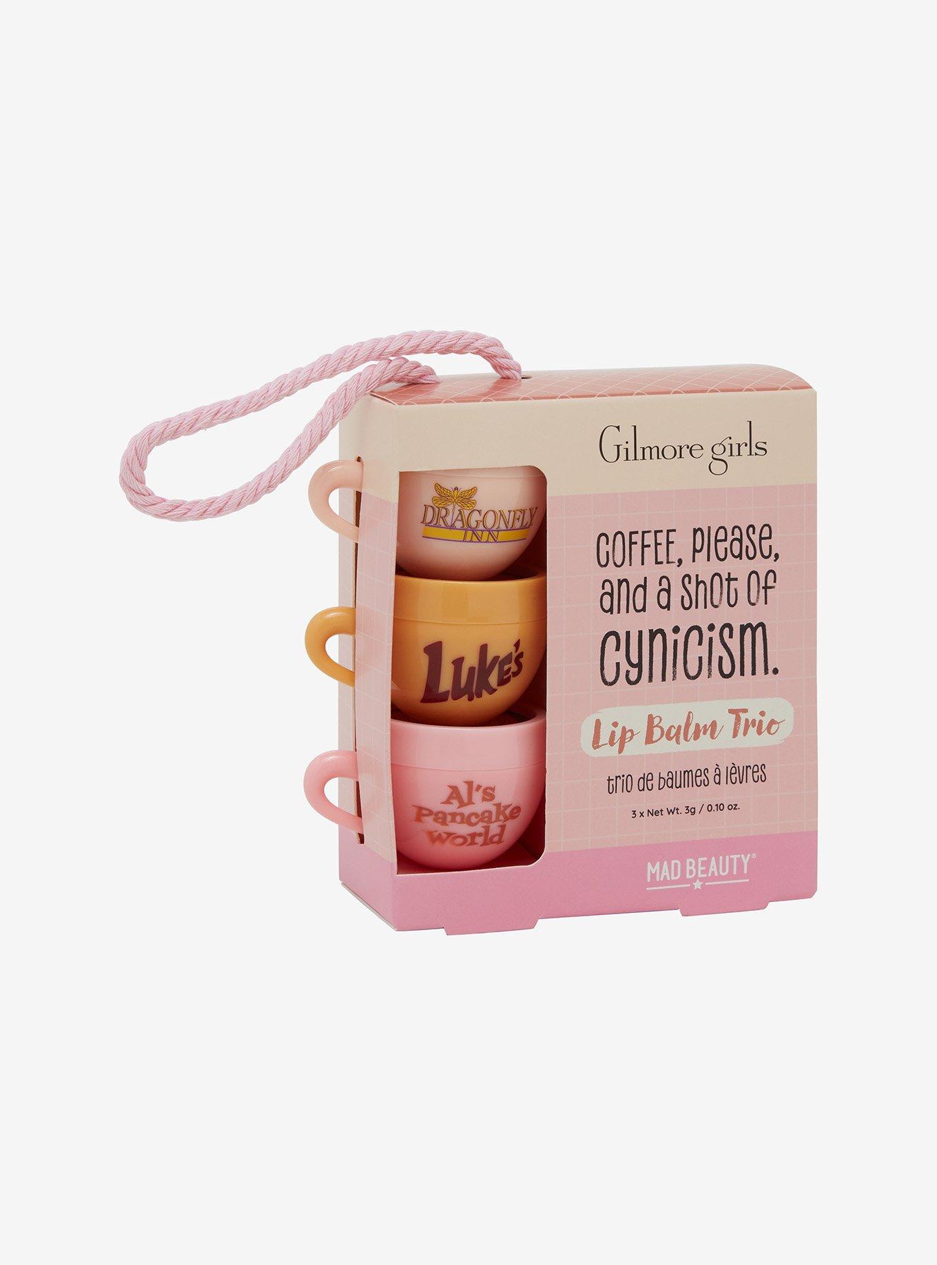 Mad Beauty Gilmore Girls Coffee Cup Lip Balm Trio, , hi-res
