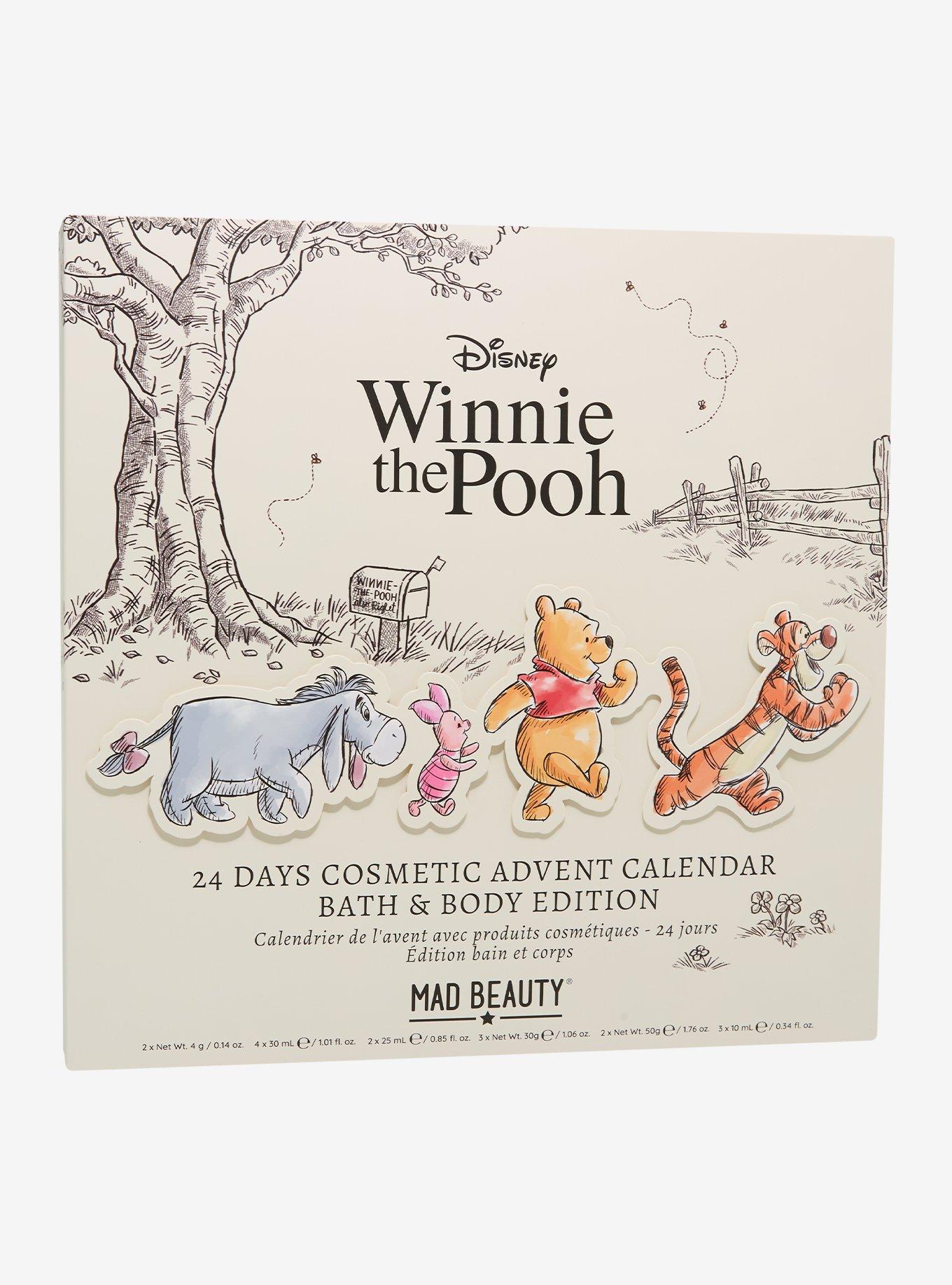 Mad Beauty Disney Winnie The Pooh 24-Day Bath & Body Advent Calendar, , hi-res