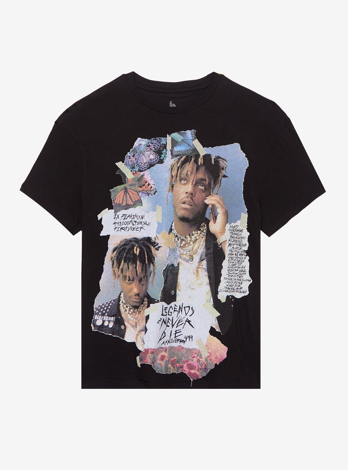 Juice WRLD Ripped Collage T-Shirt | Hot Topic