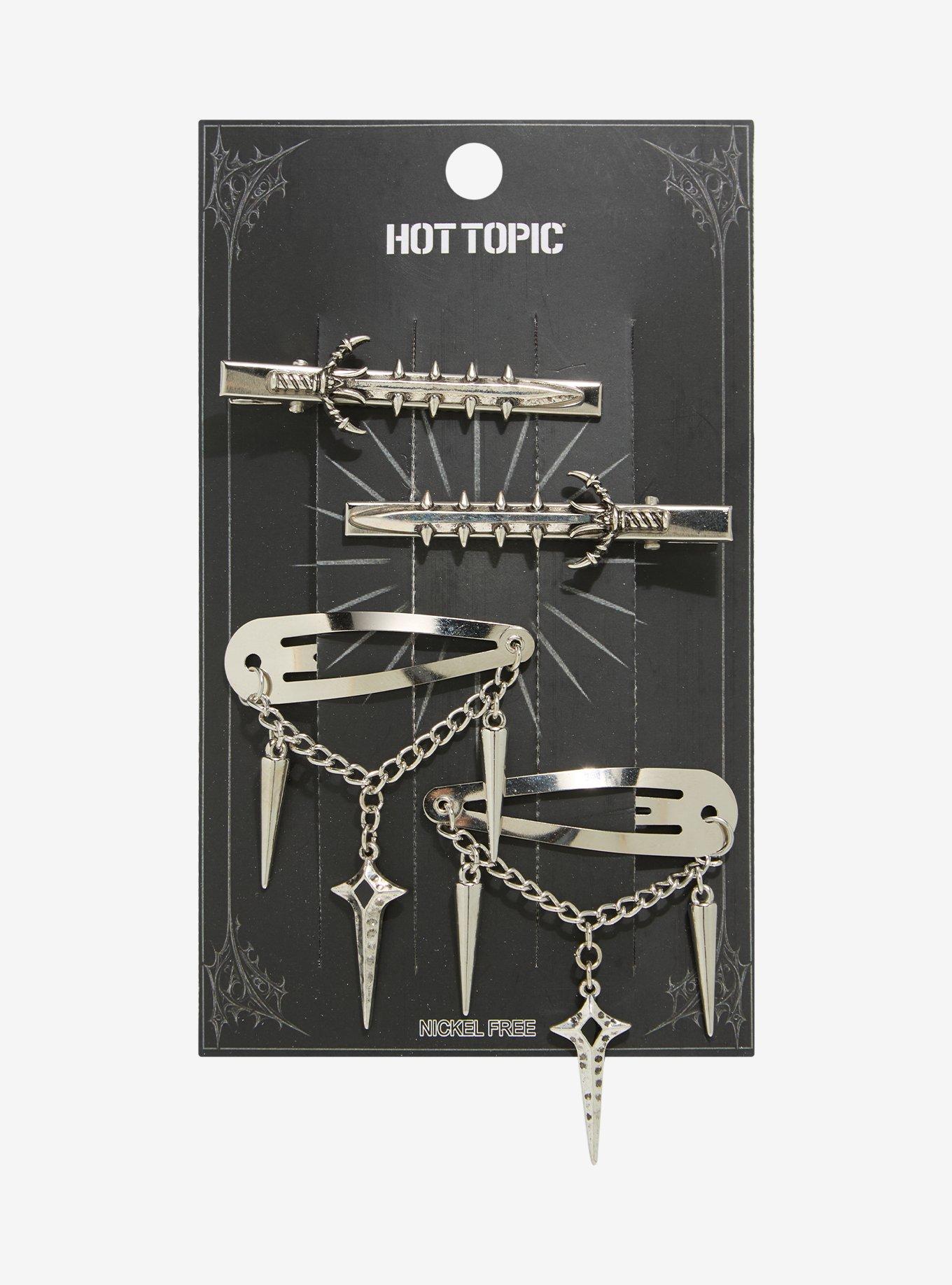 Dagger Spike Hair Clip Set, , hi-res