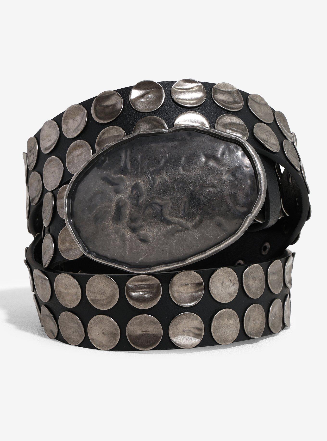 Hammered Stud Belt, , hi-res