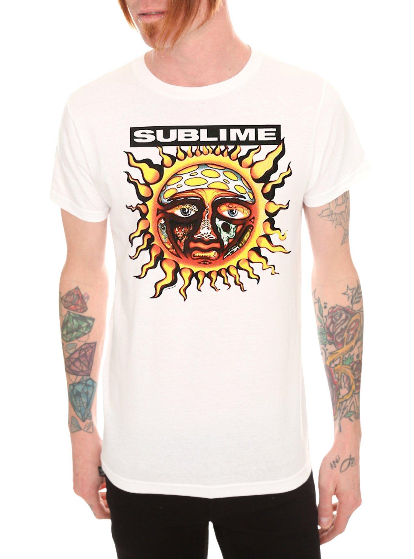 Sublime Sun Logo T Shirt   Hot Topic