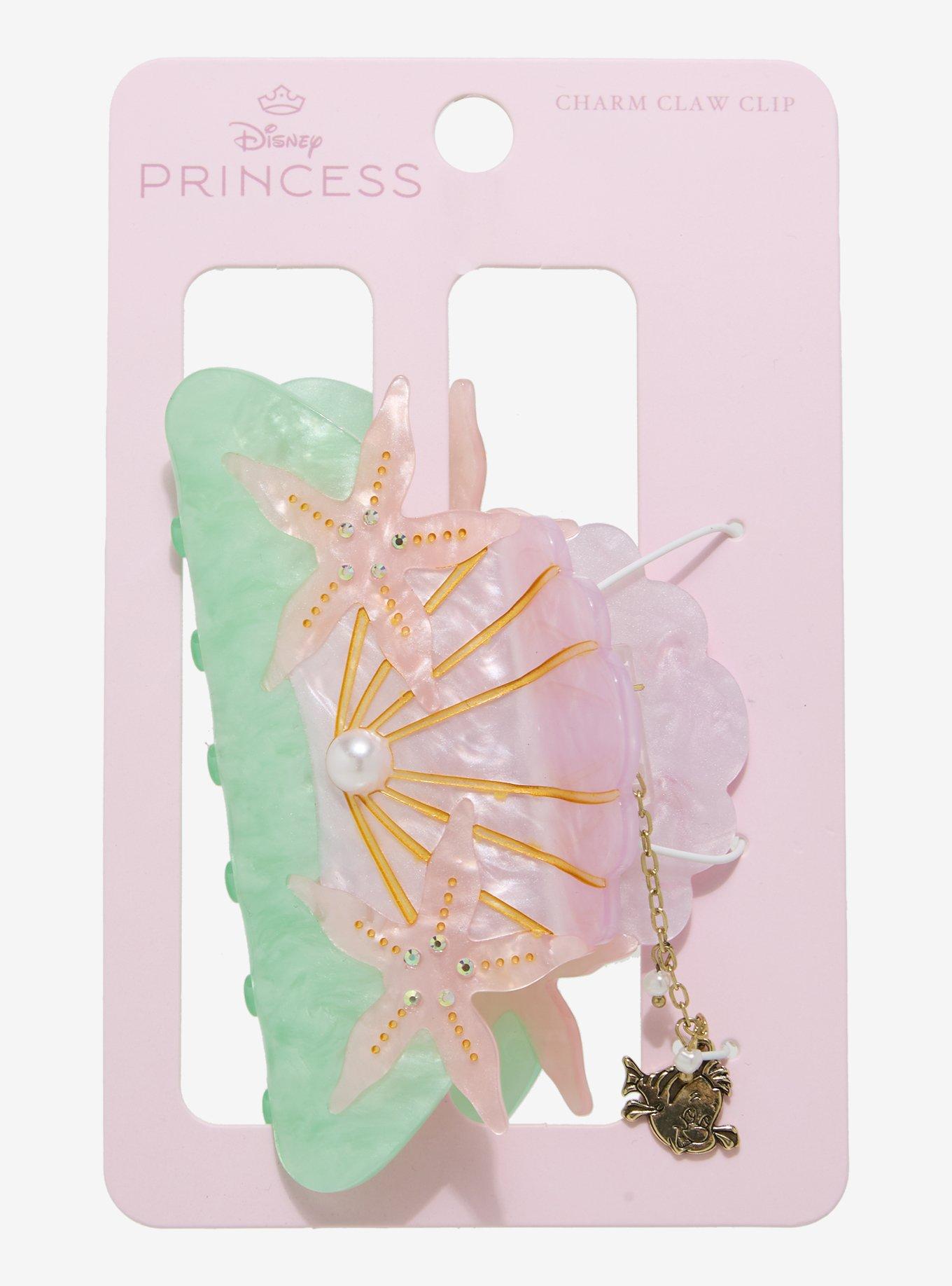 Disney The Little Mermaid Ariel Shell Claw Clip with Charm - BoxLunch Exclusive, , hi-res