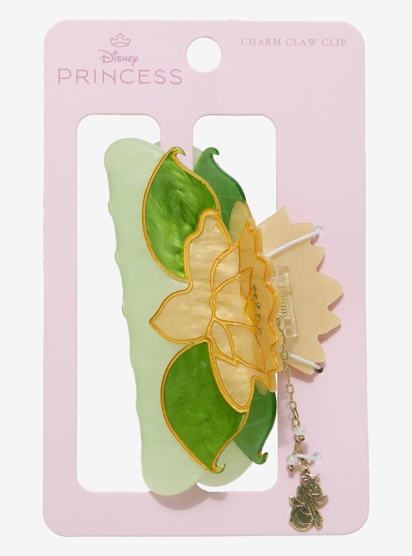 Disney The Princess and The Frog Tiana Flower Claw Clip with Charm - BoxLunch Exclusive, , hi-res