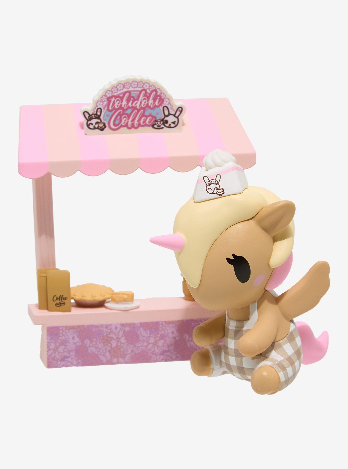 tokidoki Unicorno Farmers Market Cafe Cuties Coffee Bar Vinyl Figure, , hi-res