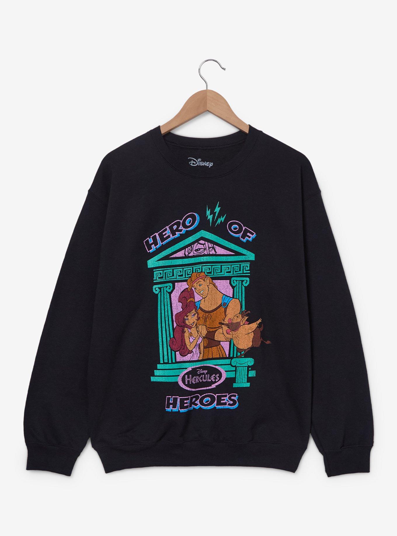 Disney Hercules Hero of Heroes Crewneck &mdash; BoxLunch Exclusive, , hi-res