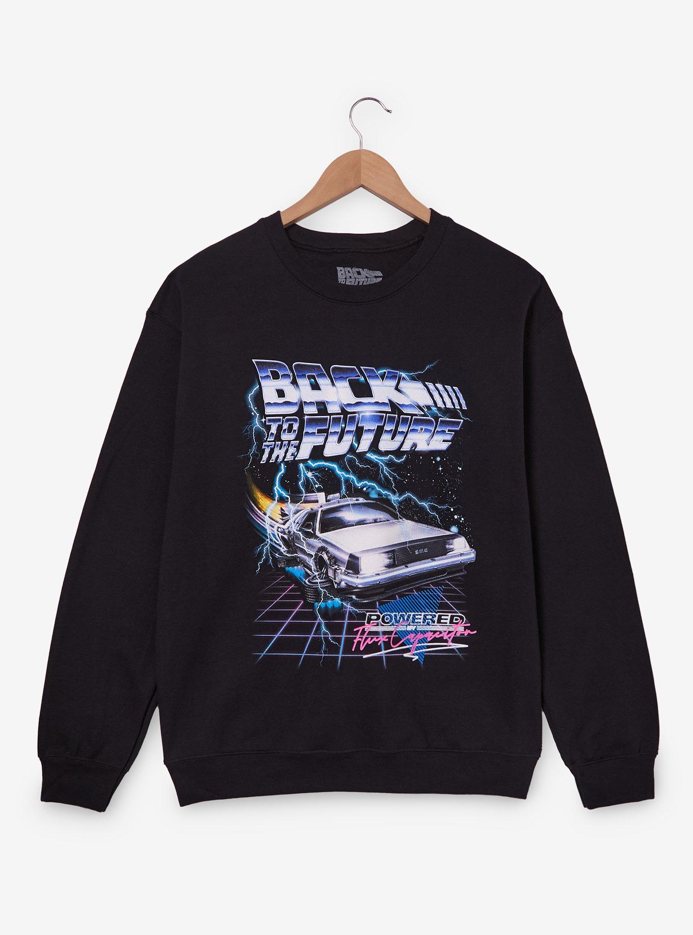 Back to the Future Graphic Crewneck &mdash; BoxLunch Exclusive, , hi-res