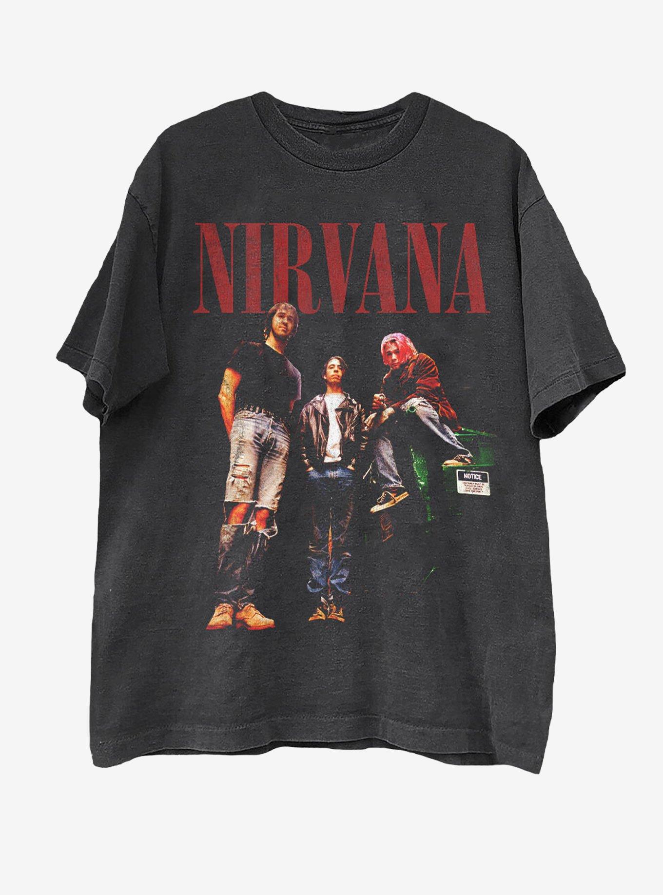Nirvana Group Photo T-Shirt, , hi-res