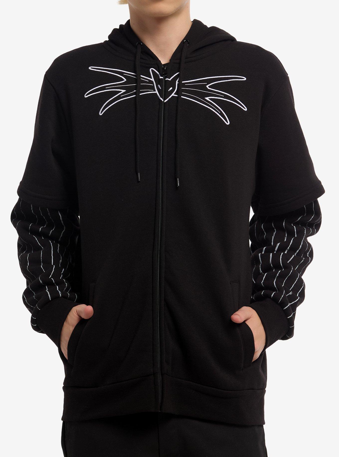 Out Universe Disney The Nightmare Before Christmas Jack Skellington Zippered Hoodie Our Universe Exclusive, , hi-res