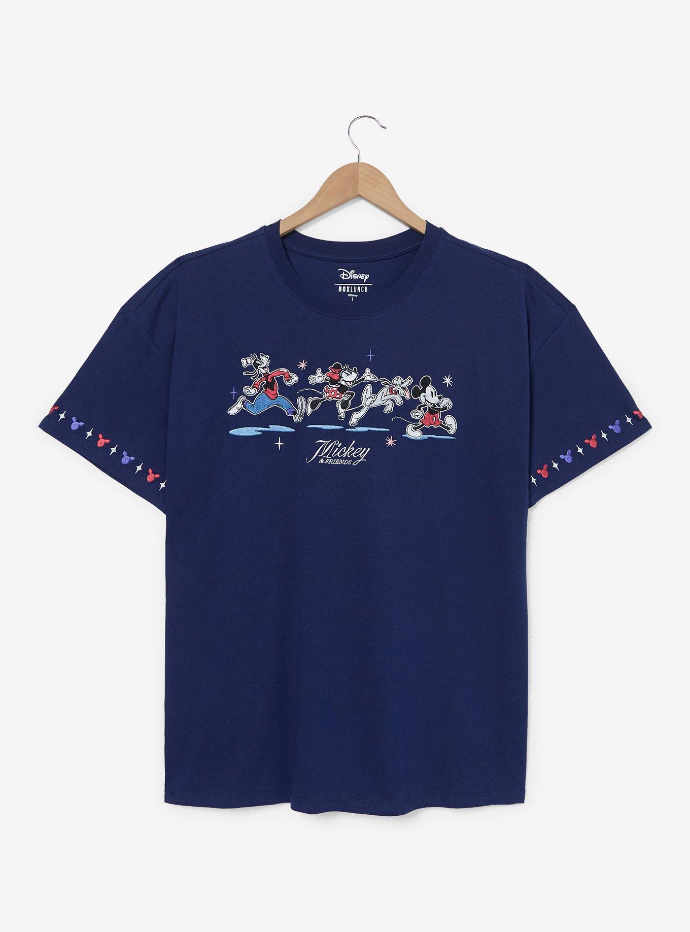 Disney Mickey and Friends Americana Women's Plus Size T-Shirt &mdash; BoxLunch Exclusive, , hi-res