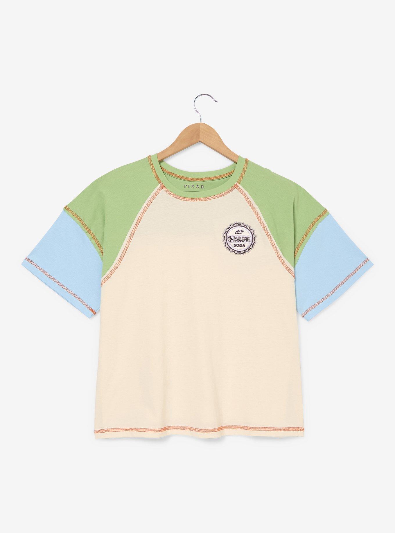 Disney Pixar Up Color Block Patches Women's Plus Size T-Shirt - BoxLunch Exclusive, , hi-res
