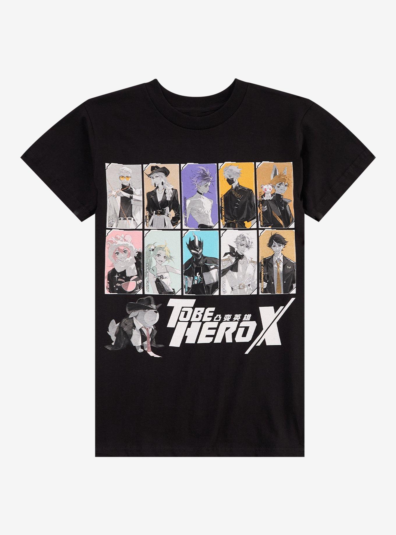 To Be Hero X Top 10 Heroes T-Shirt, , hi-res
