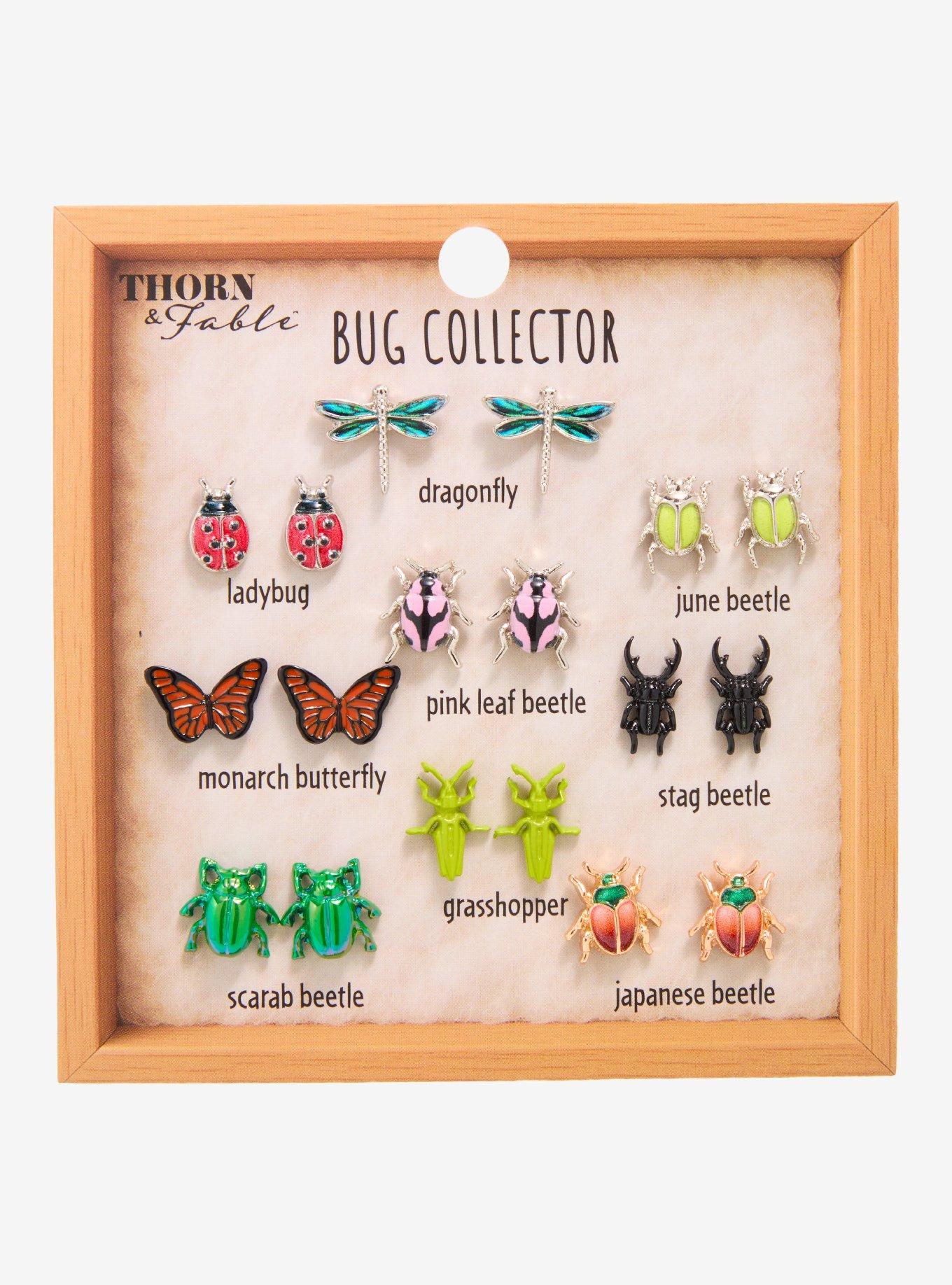 Thorn & Fable Bug Collector Stud Earring Set, , hi-res
