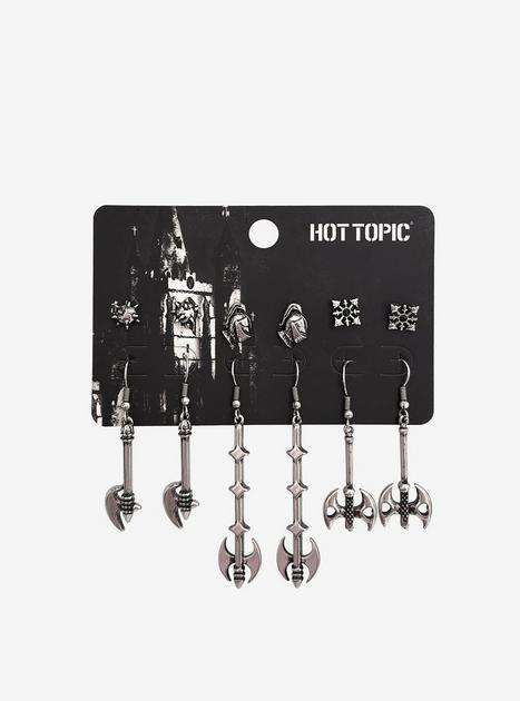 Medieval Weapon Earring Set | Hot Topic
