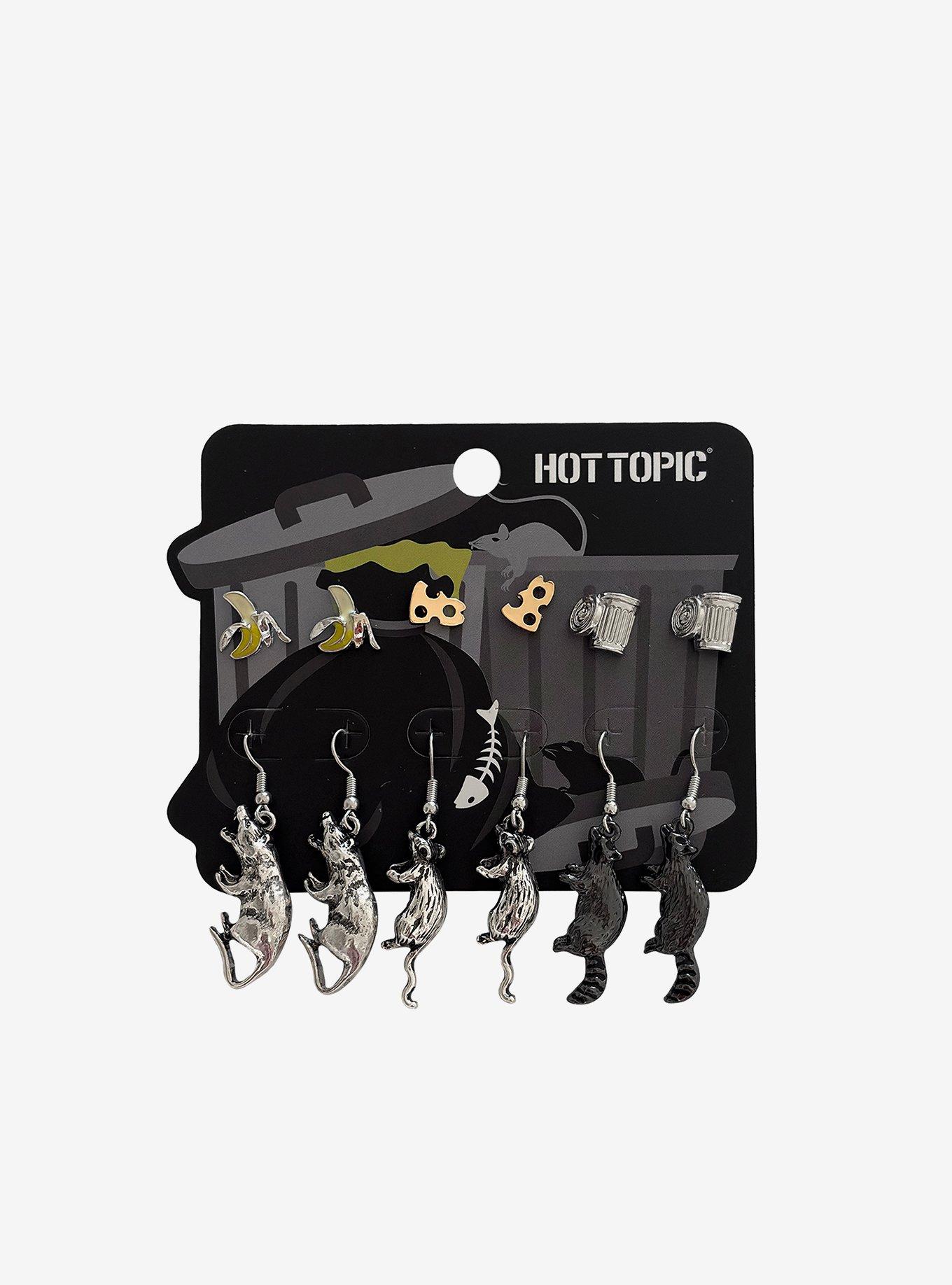 Trash Critter Earring Set, , hi-res