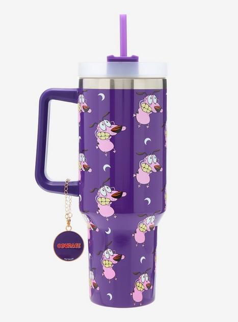 Courage The Cowardly Dog Charm Stainless Steel Travel Mug | Hot Topic