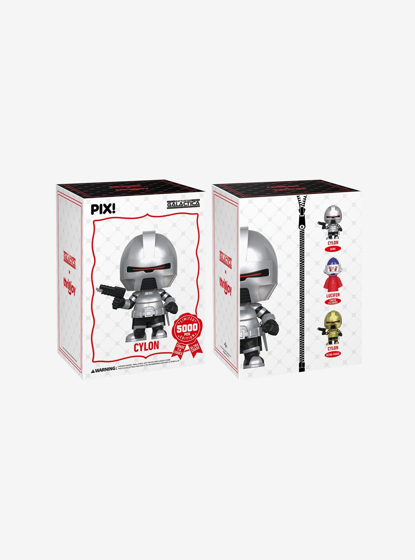 Thrilljoy Battlestar Galactica Pix! Cylon Vinyl Figure, , hi-res