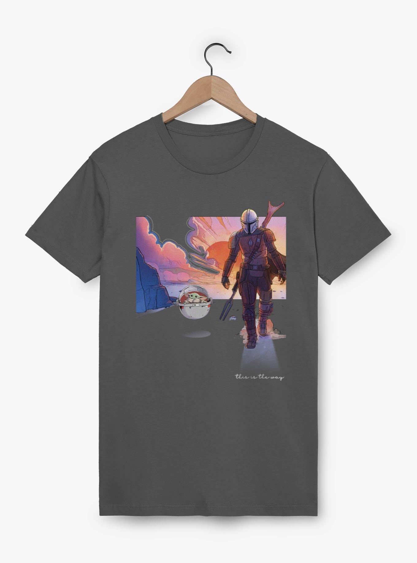 Star Wars The Mandalorian Mando And Grogu This Way T-Shirt, , hi-res