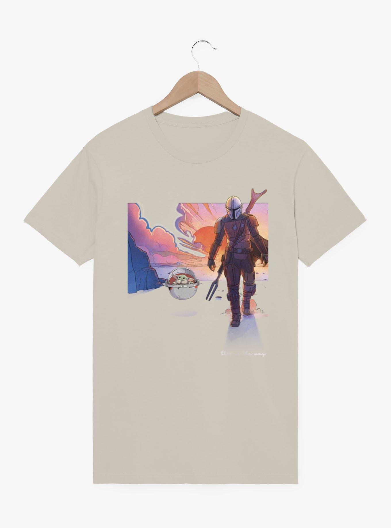 Star Wars The Mandalorian Mando And Grogu This Way T-Shirt, , hi-res