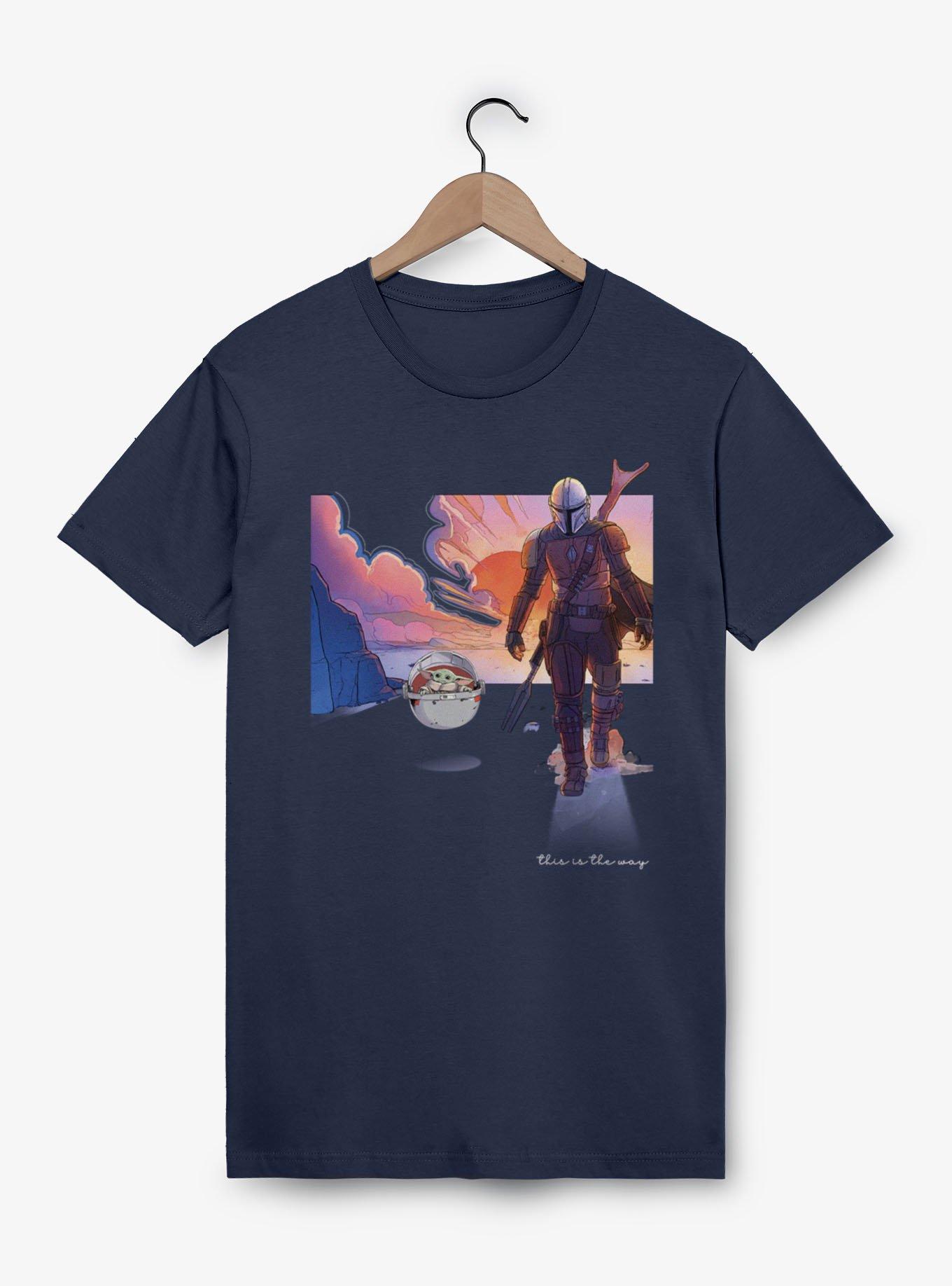 Star Wars The Mandalorian Mando And Grogu This Way T-Shirt, , hi-res