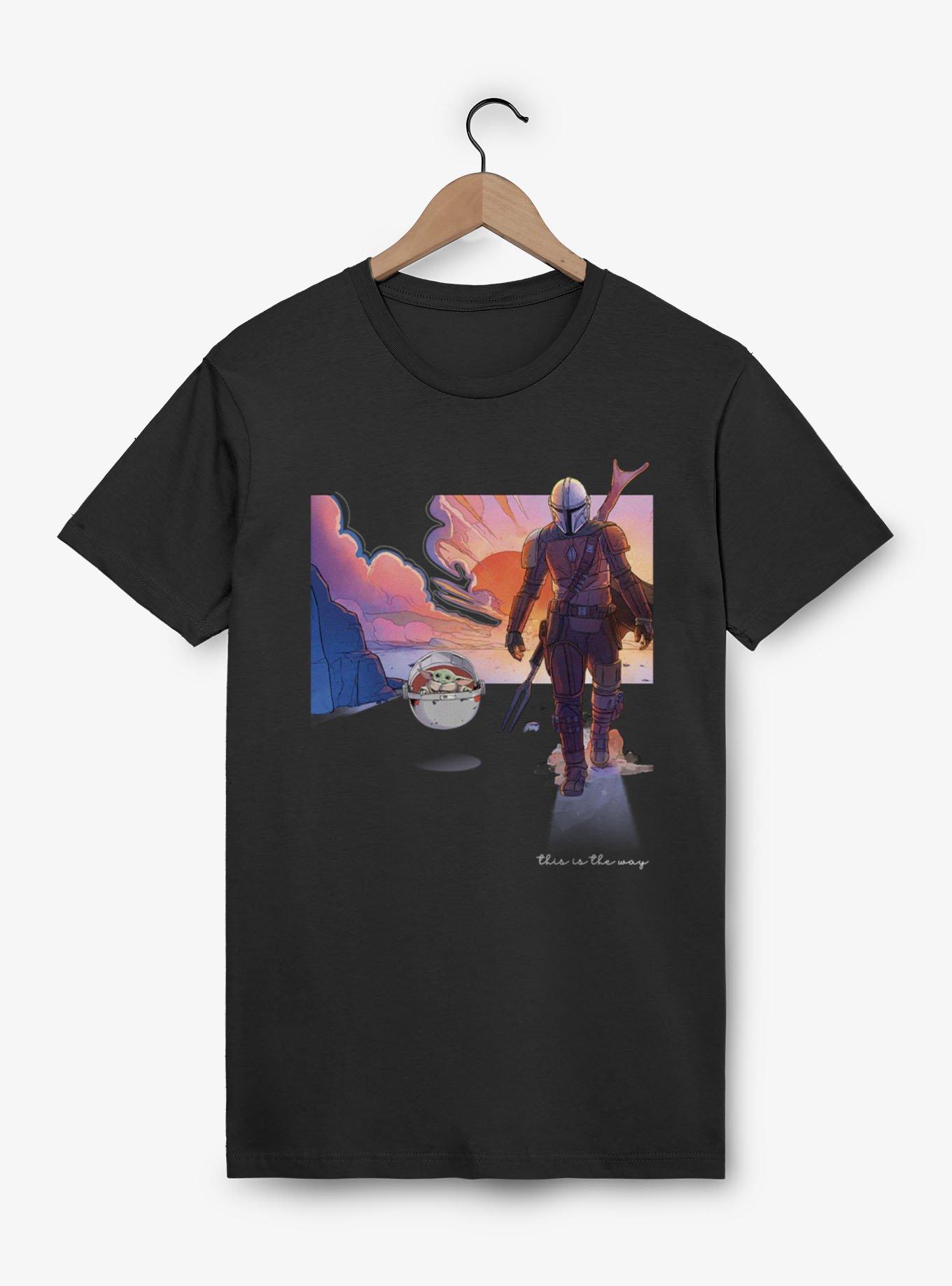 Star Wars The Mandalorian Mando And Grogu This Way T-Shirt, , hi-res