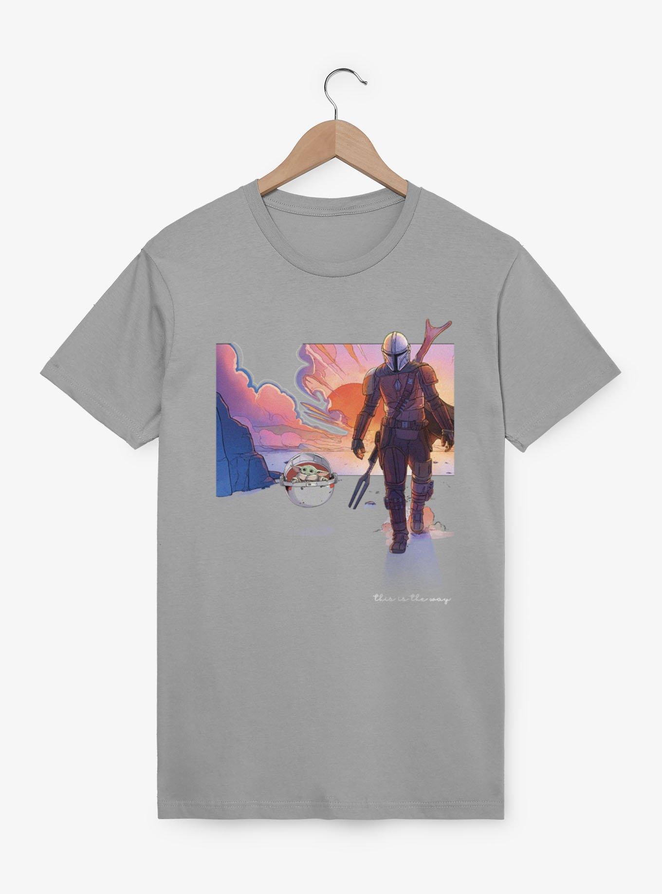 Star Wars The Mandalorian Mando And Grogu This Way T-Shirt, , hi-res