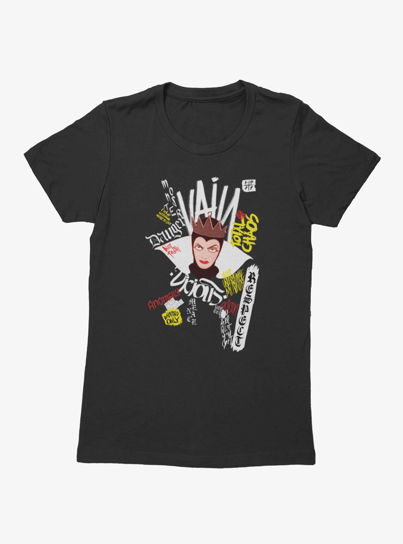 Disney Villains Evil Queen Graffiti Womens T-Shirt Her Universe Exclusive, , hi-res