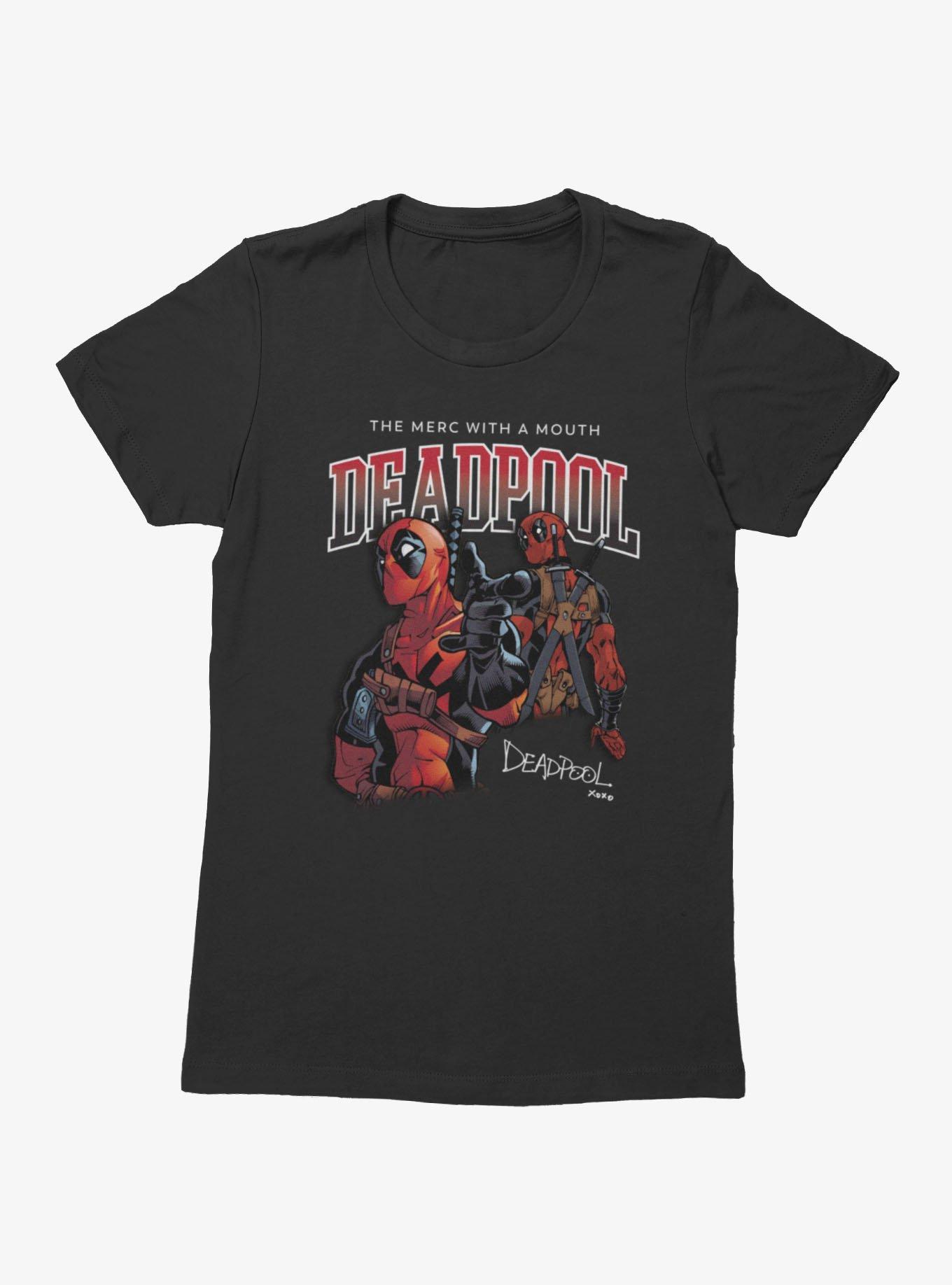 Marvel Deadpool The Merc With A Mouth Womens T-Shirt, , hi-res