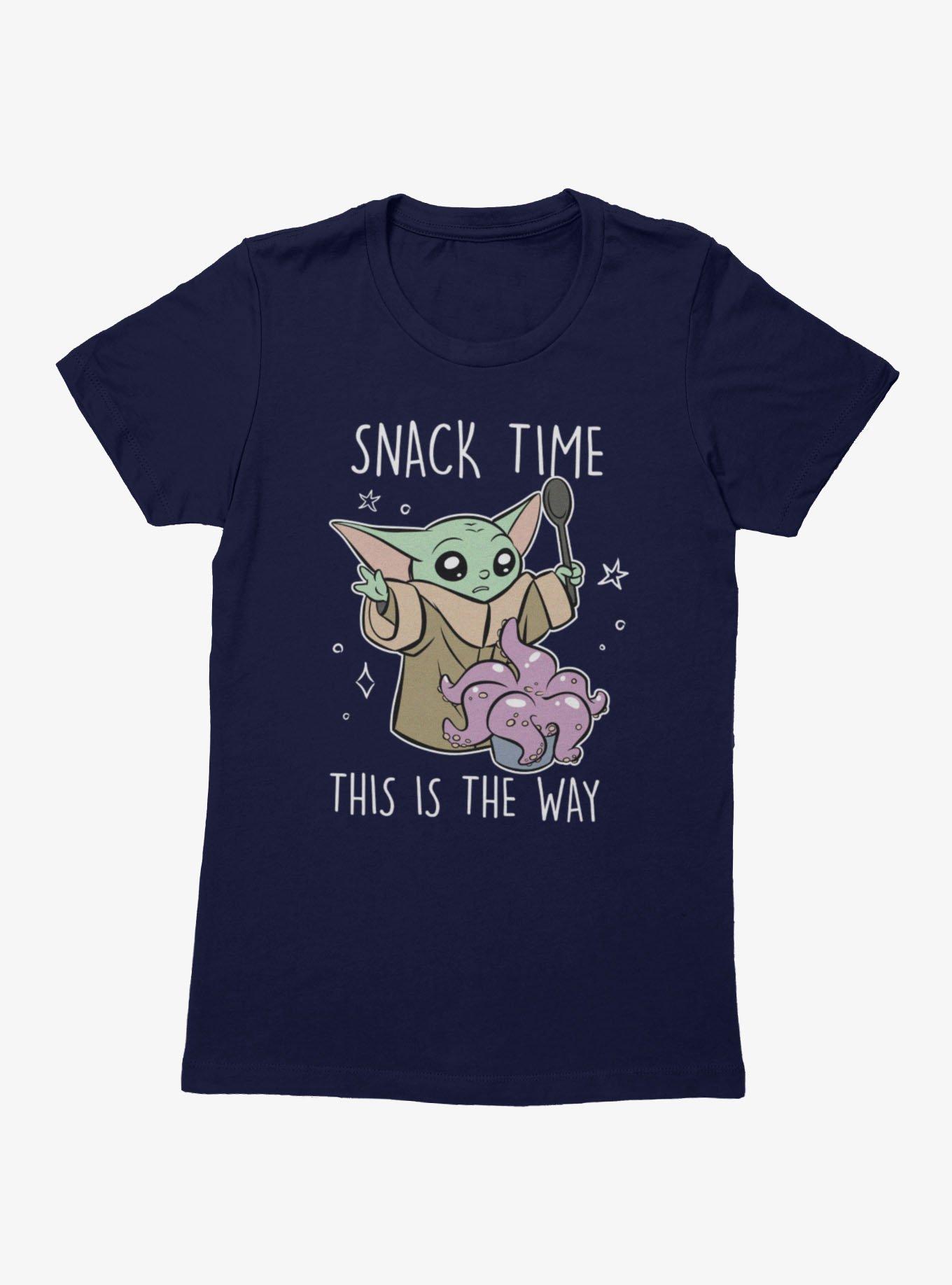 Star Wars Grogu Snack Time Womens T-Shirt, , hi-res