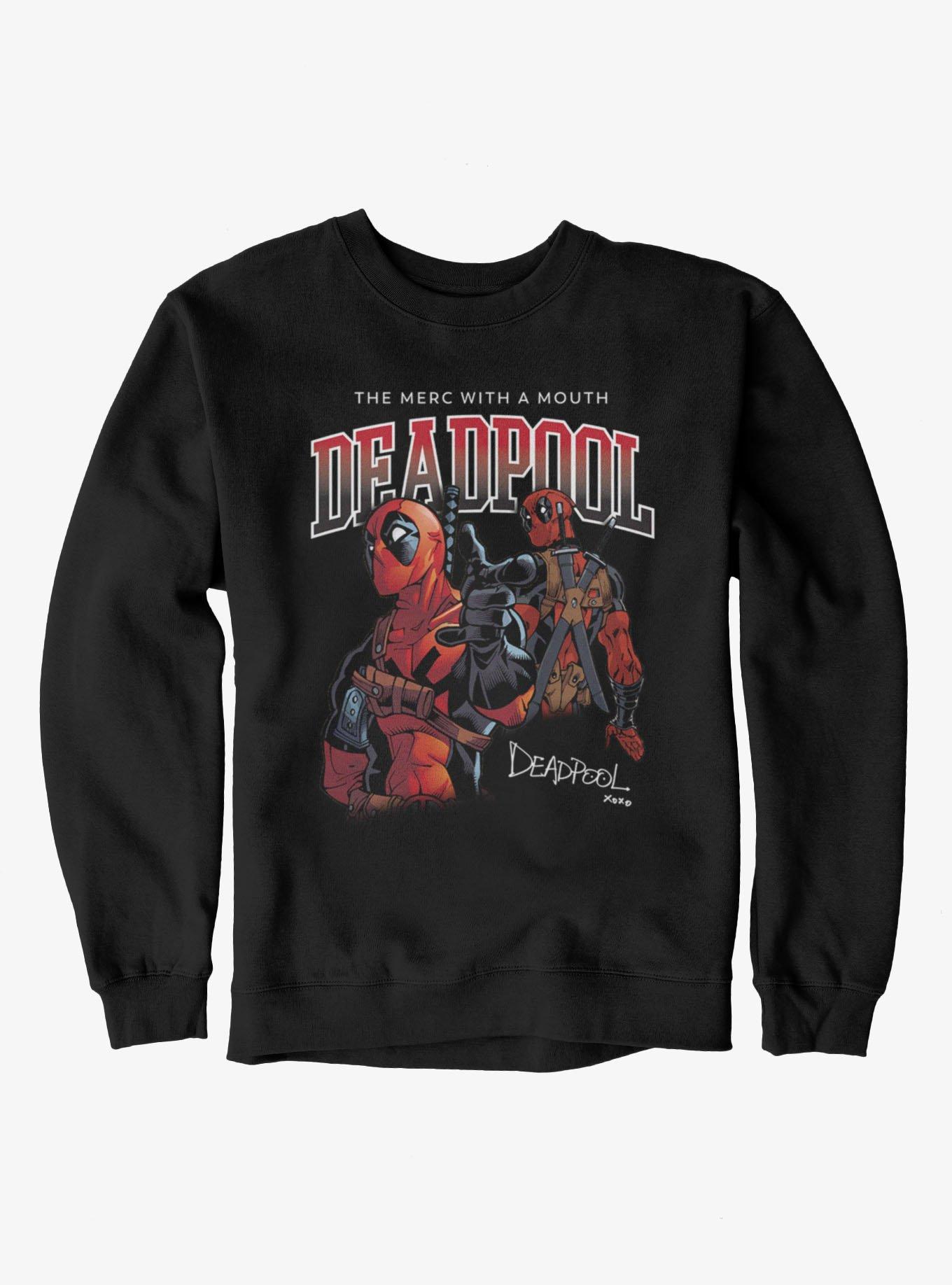 Marvel Deadpool The Merc With A Mouth Sweatshirt, , hi-res