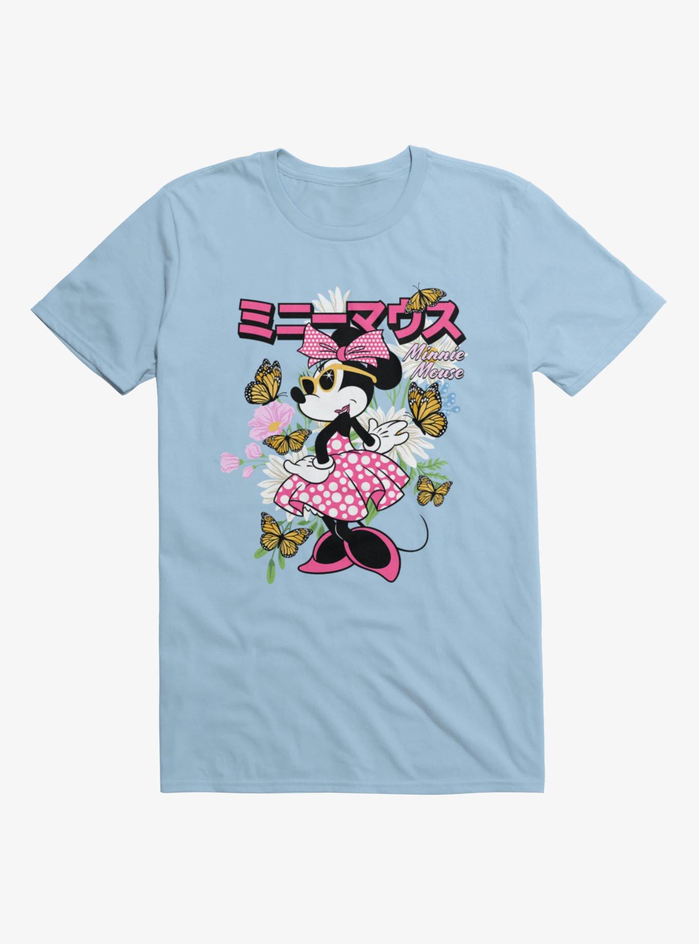 Disney Minnie Mouse Japanese Retro T-Shirt, , hi-res