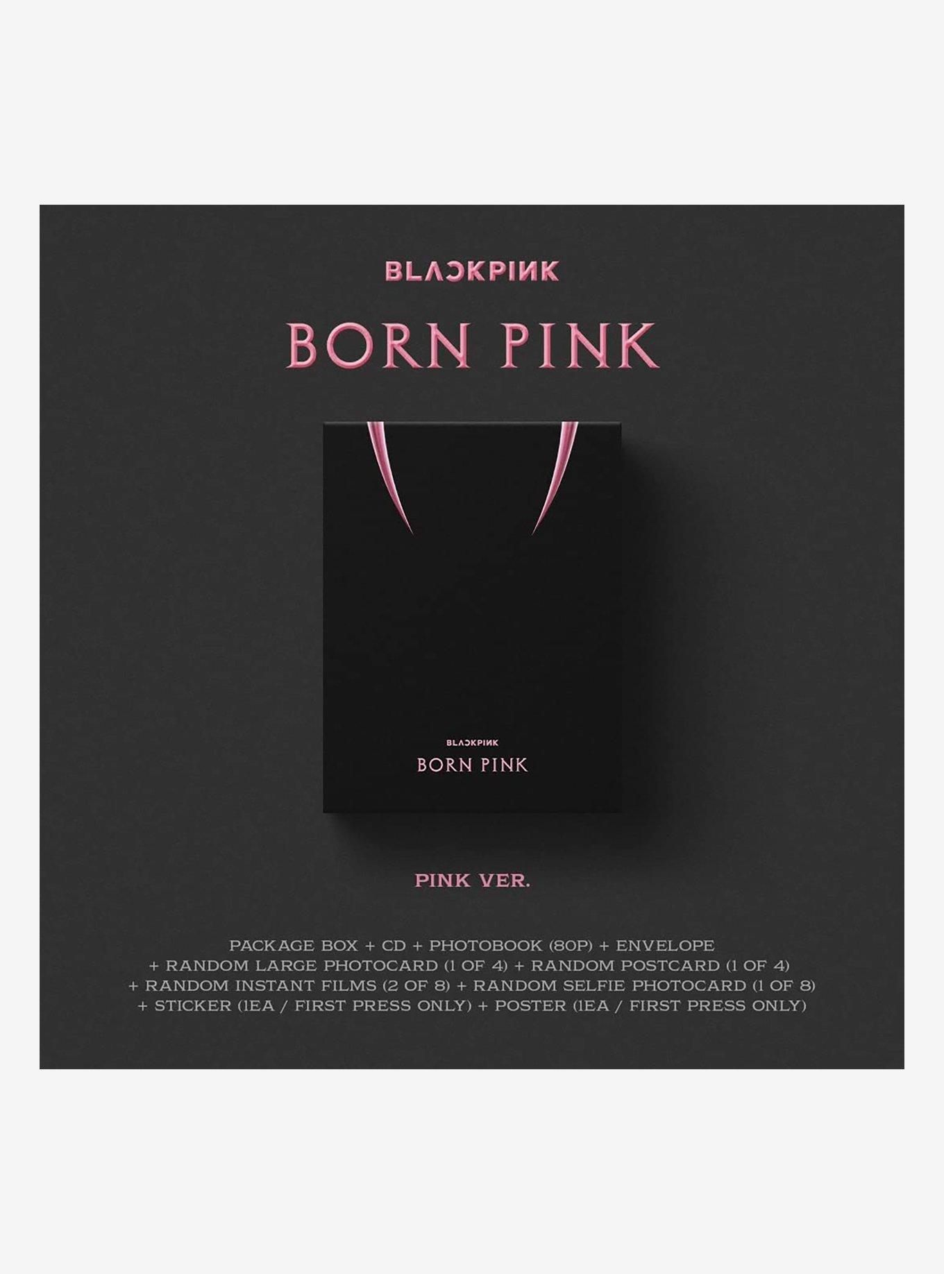 Blackpink Born Pink Version A/Pink Standard CD Boxset, , hi-res