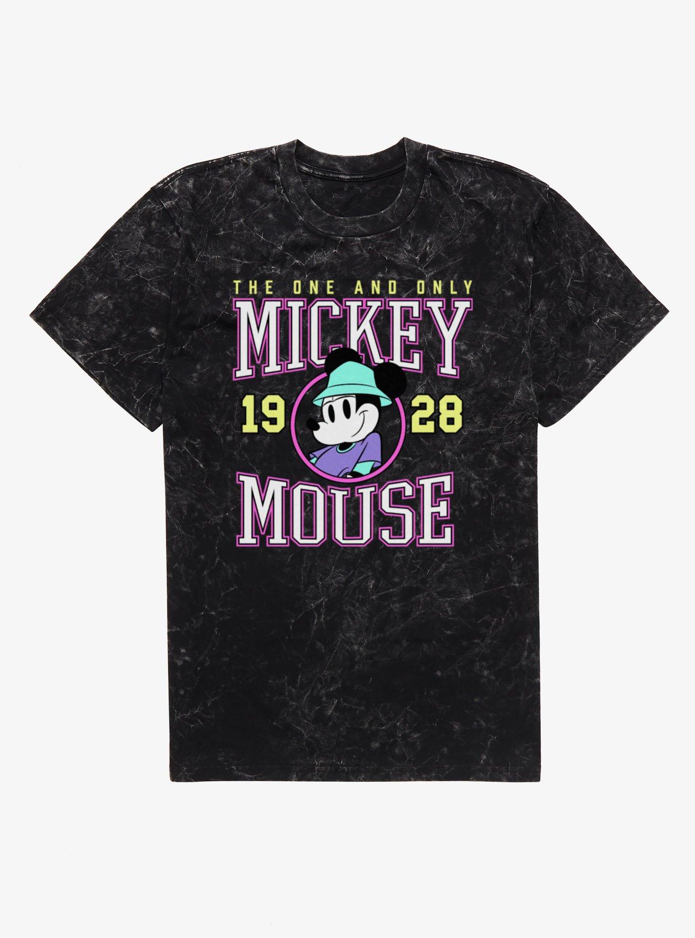 Disney Mickey Mouse The One And Only Mineral Wash T-Shirt Hot Topic Exclusive, , hi-res